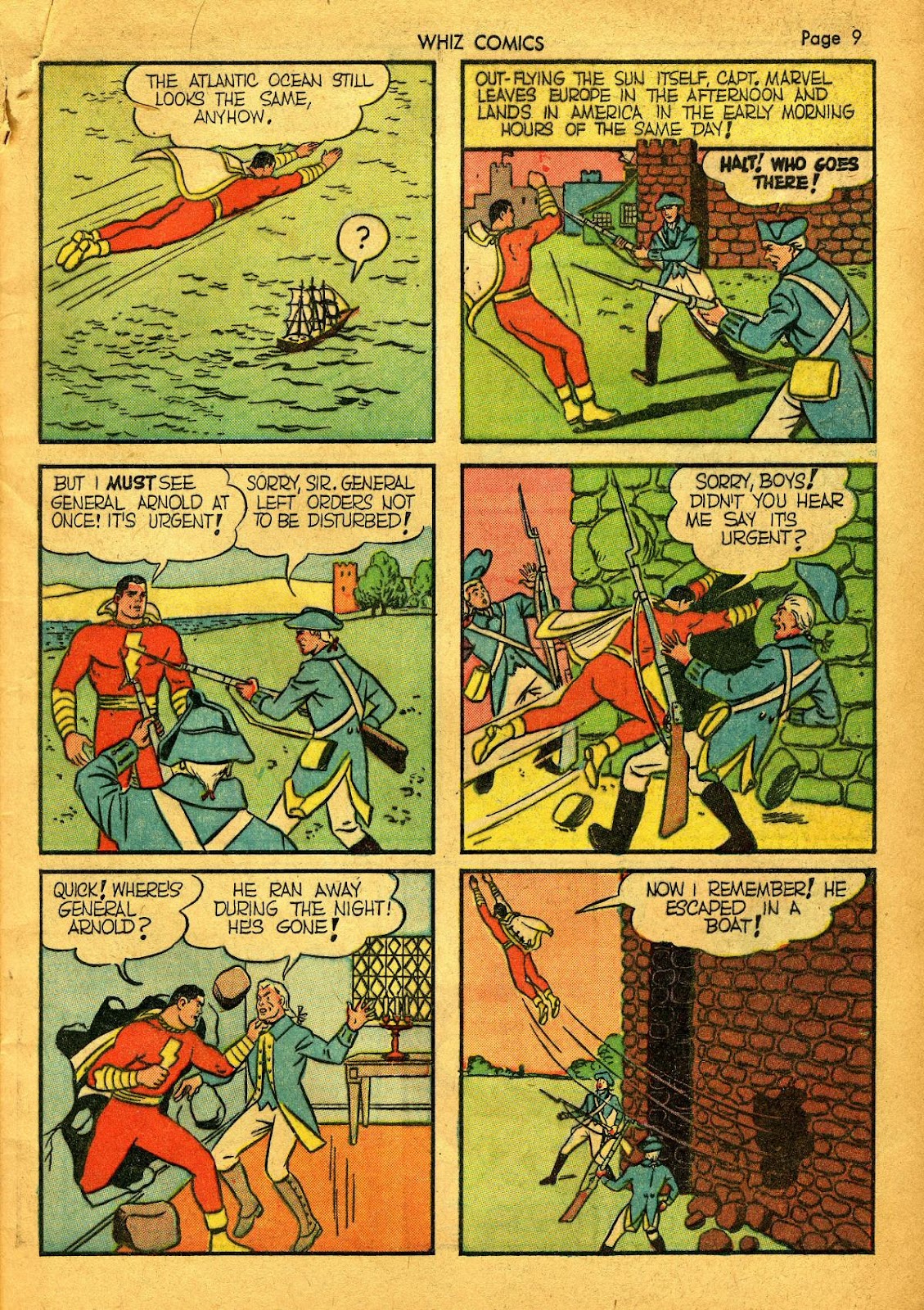 WHIZ Comics Issue #26 - Page 9
