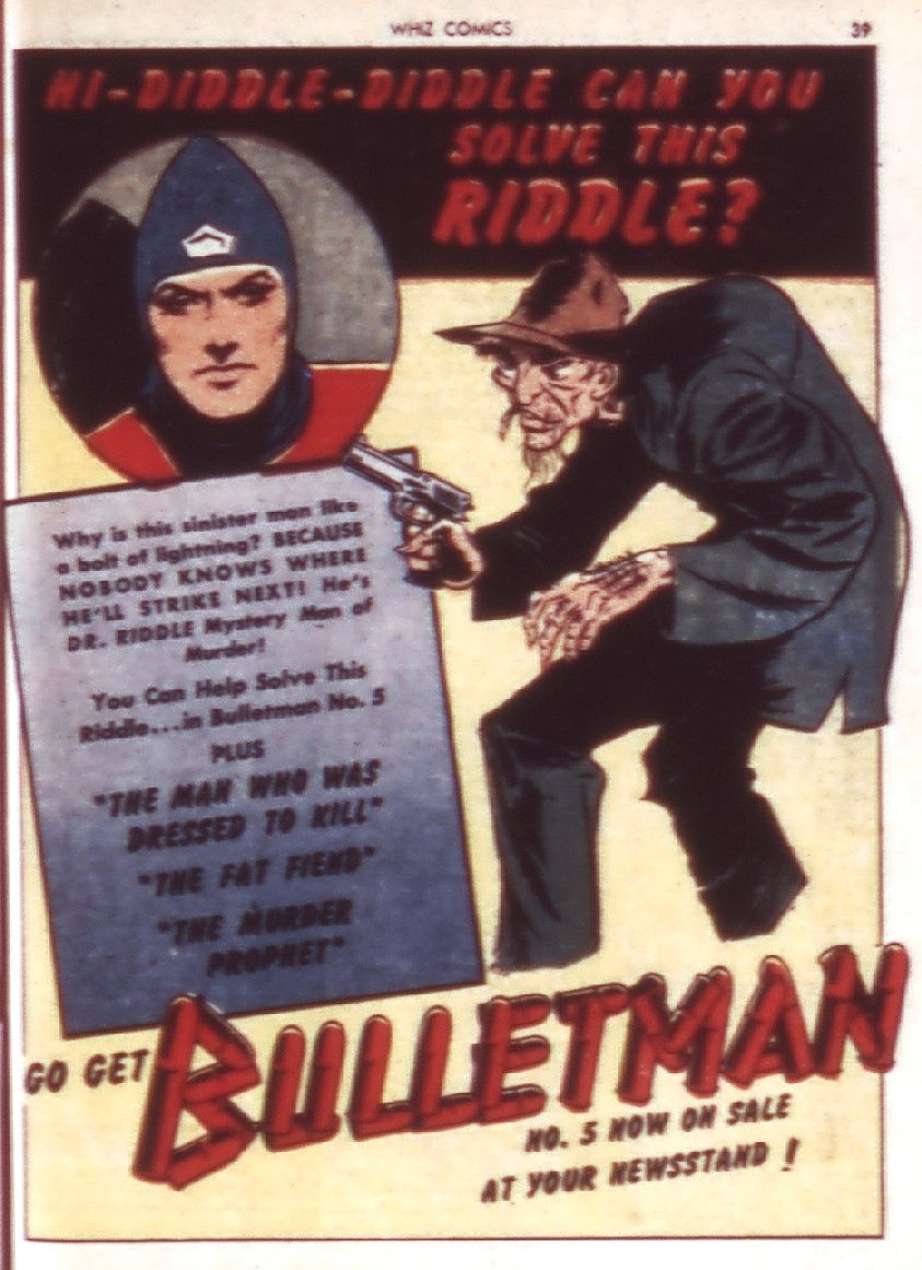 WHIZ Comics Issue #29 - Page 39