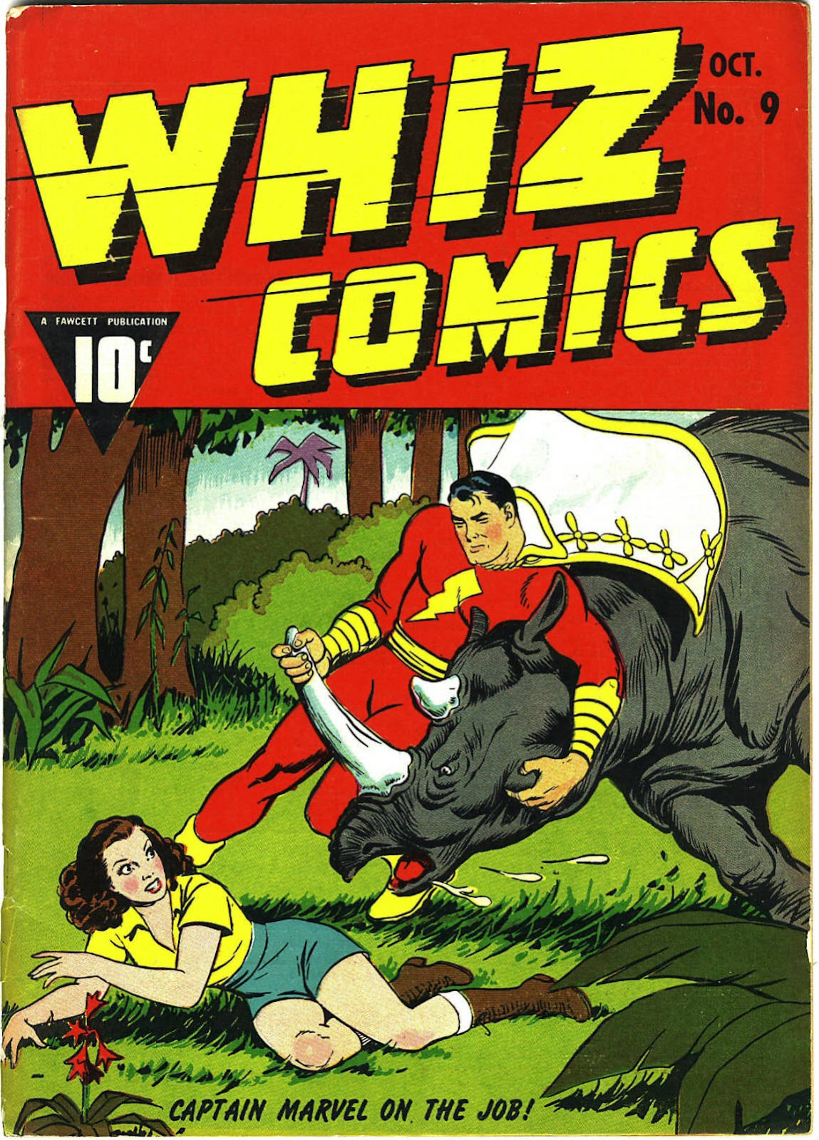WHIZ Comics Issue #9 - Page 1