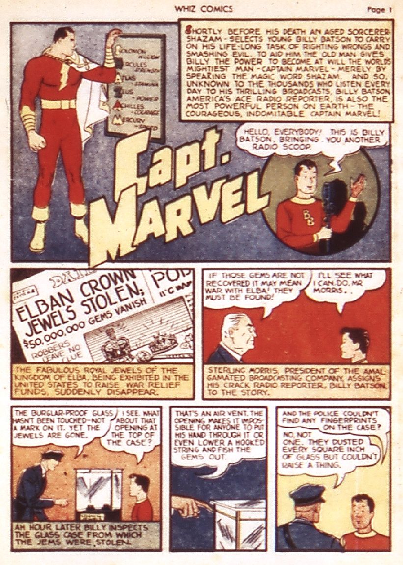 WHIZ Comics Issue #9 - Page 3