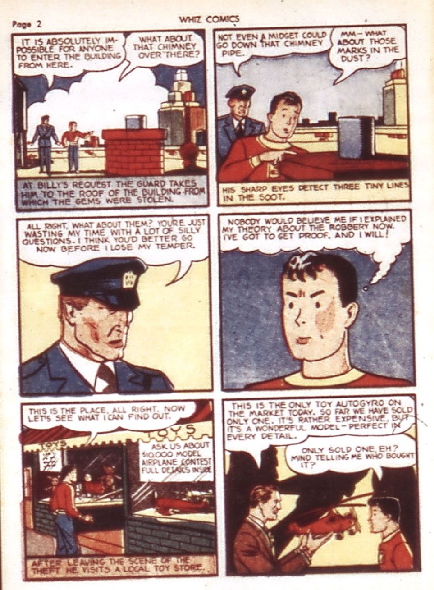 WHIZ Comics Issue #9 - Page 4