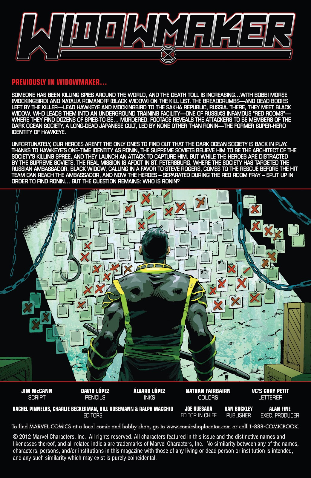 Widowmaker Issue #3 - Page 2