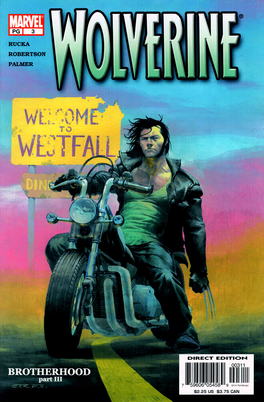 Wolverine (2003) Issue #3 - Page 1