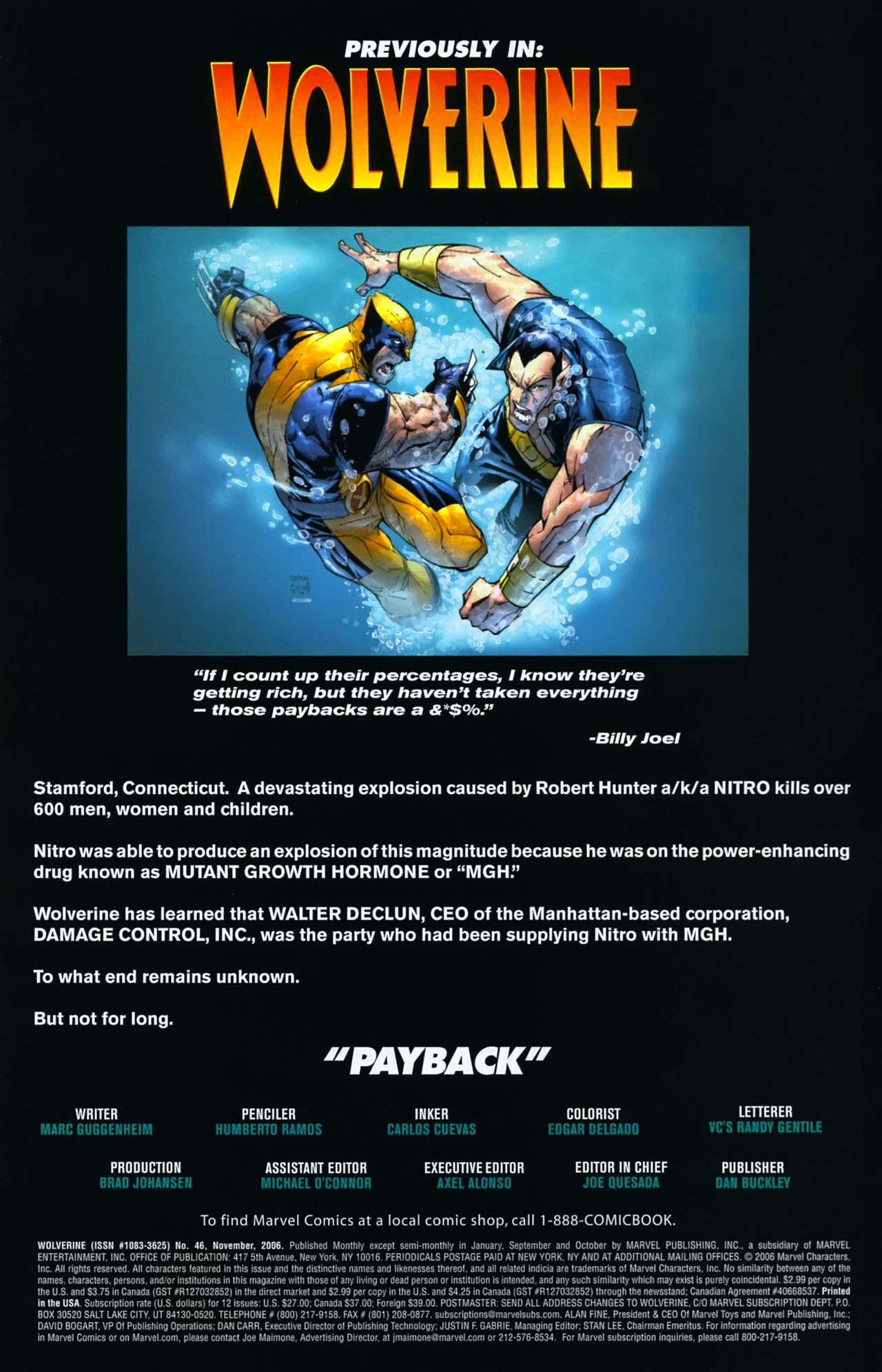 Wolverine (2003) Issue #46 - Page 2