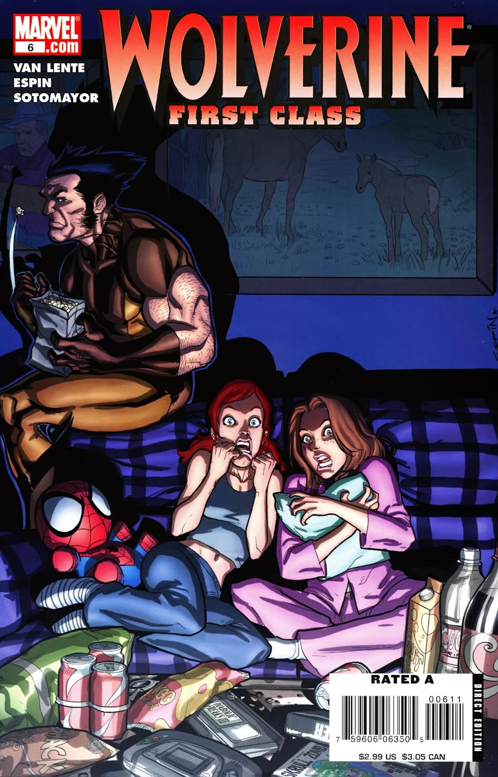 Wolverine: First Class Issue #6 - Page 1