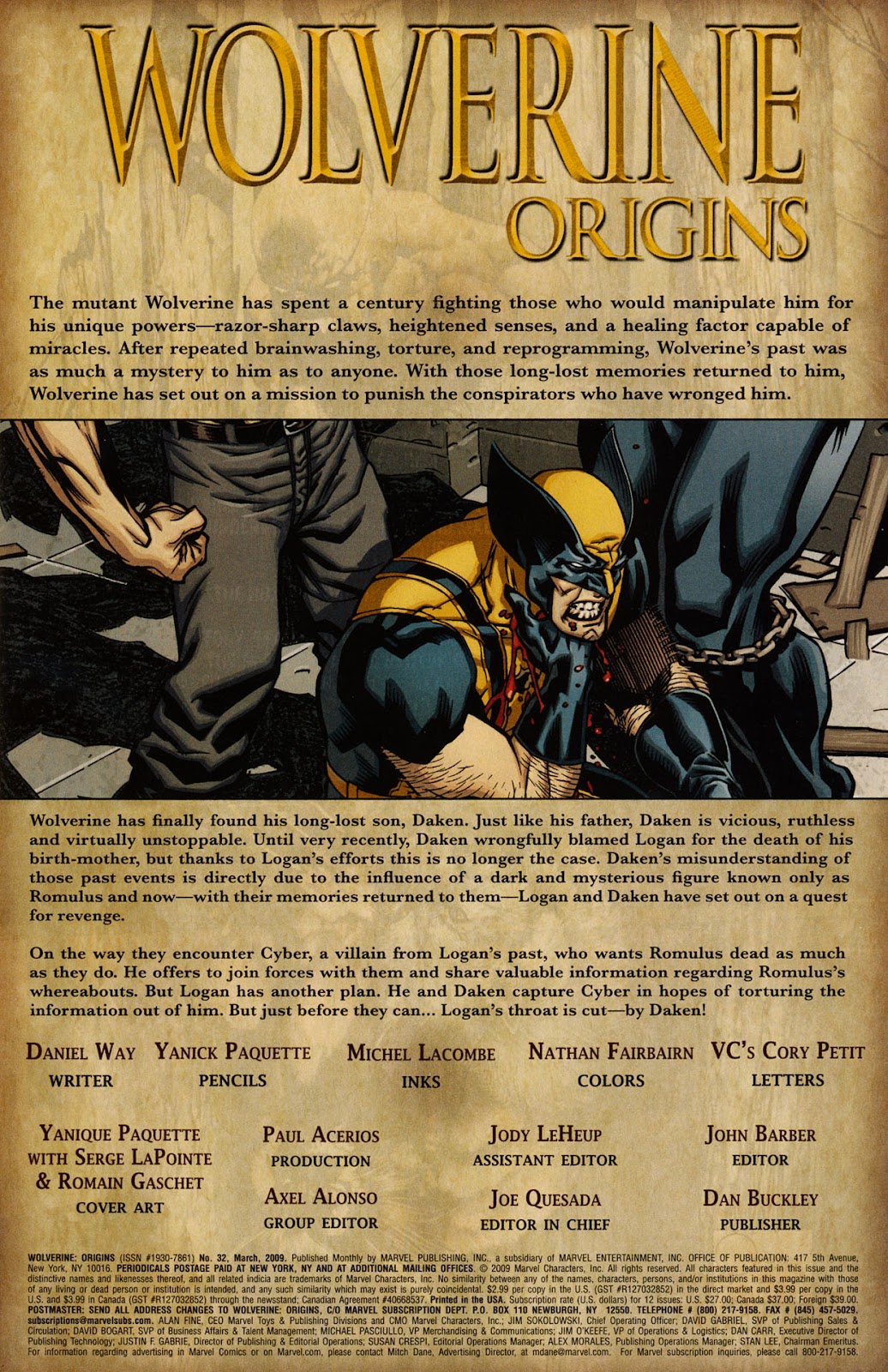 Wolverine: Origins Issue #32 - Page 2
