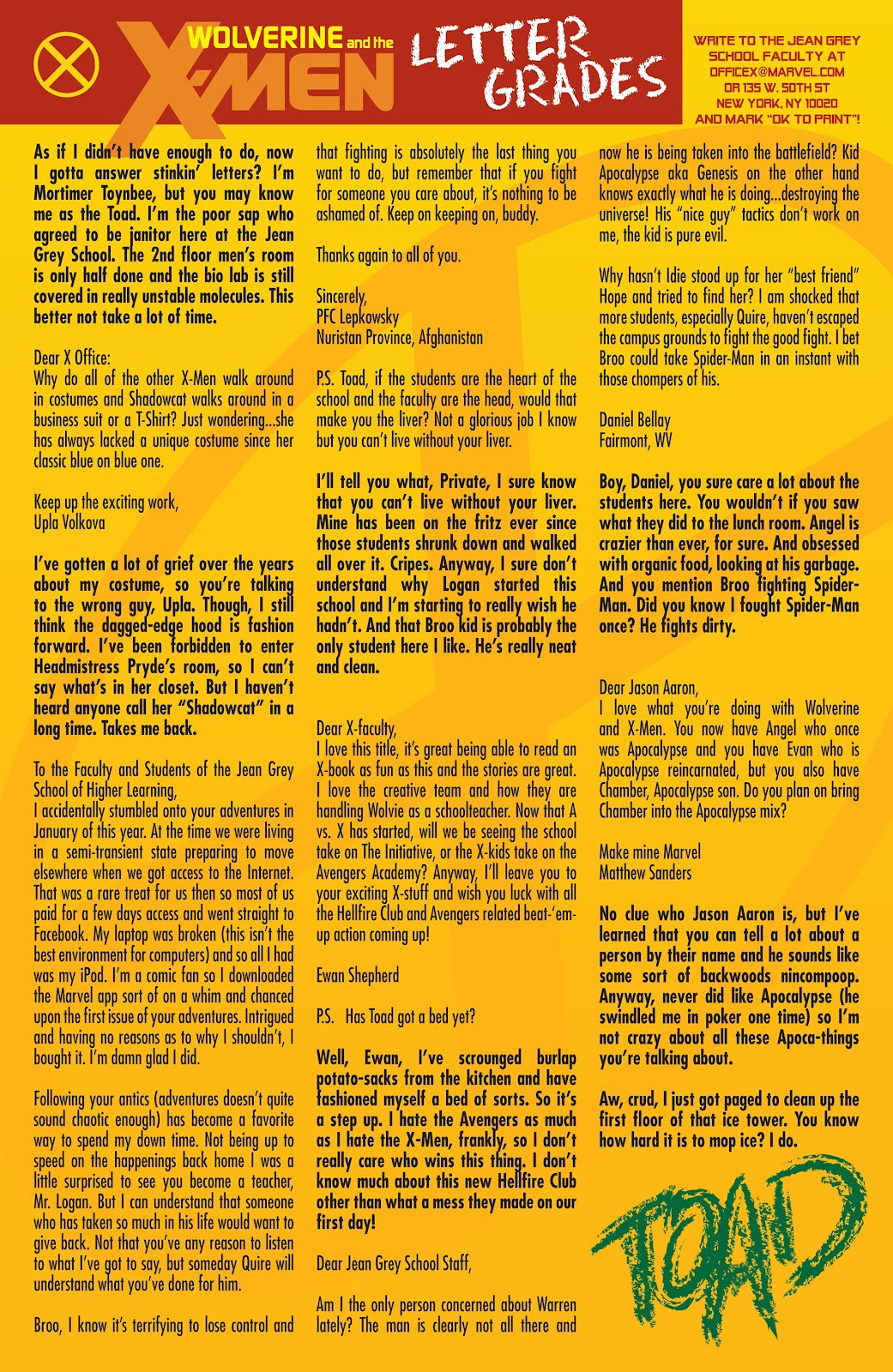 Wolverine & The X-Men Issue #12 - Page 22
