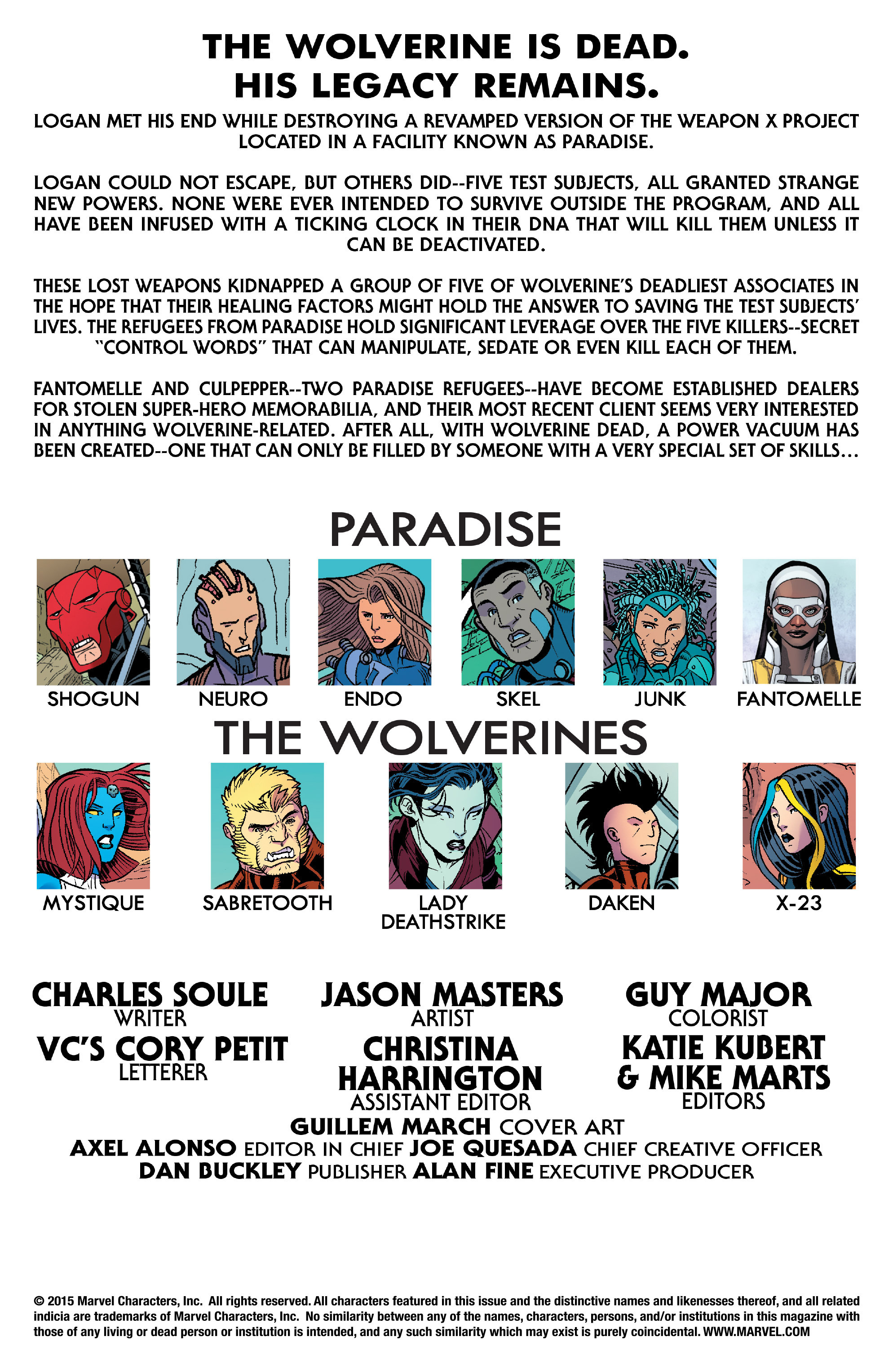 Wolverines Issue #13 - Page 2