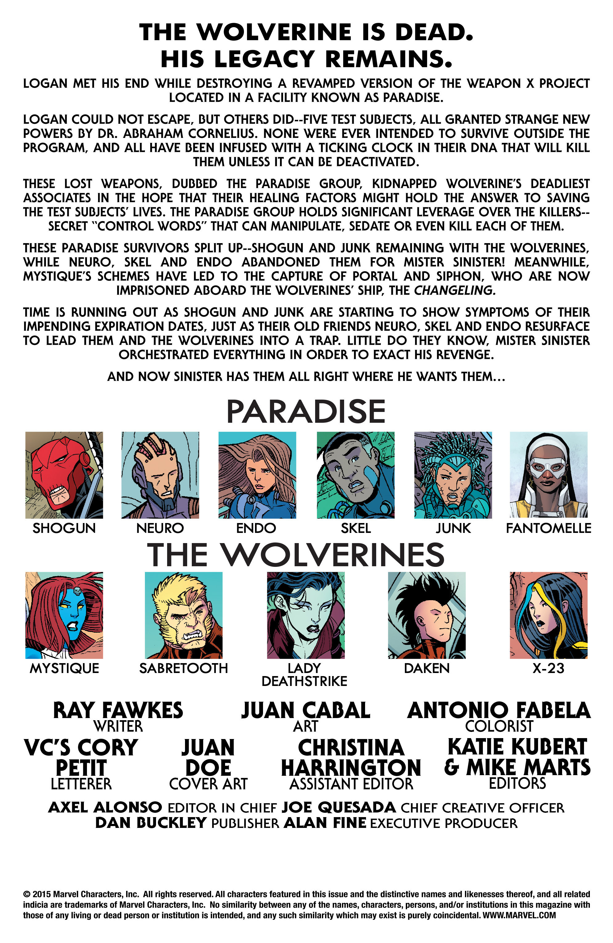 Wolverines Issue #17 - Page 2