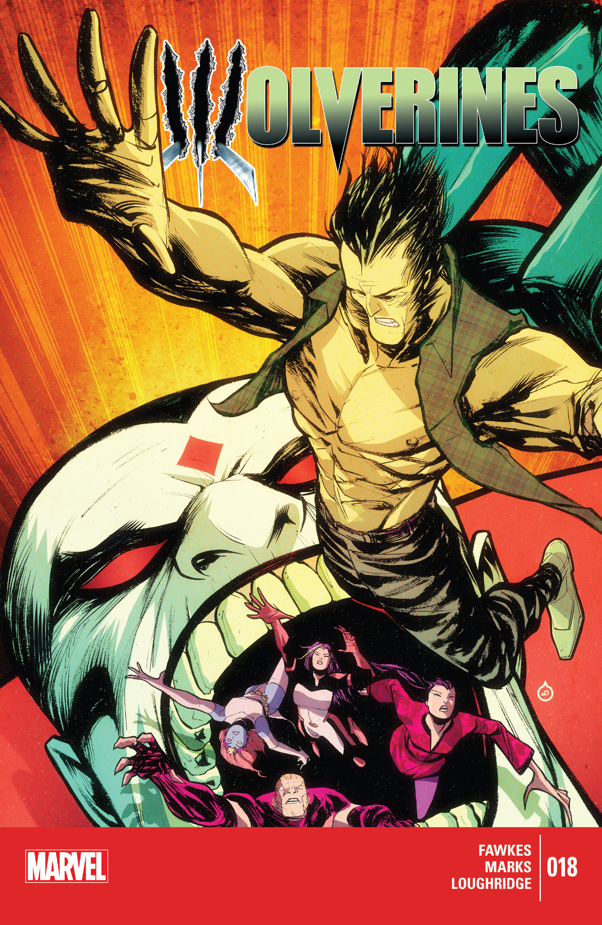 Wolverines Issue #18 - Page 1