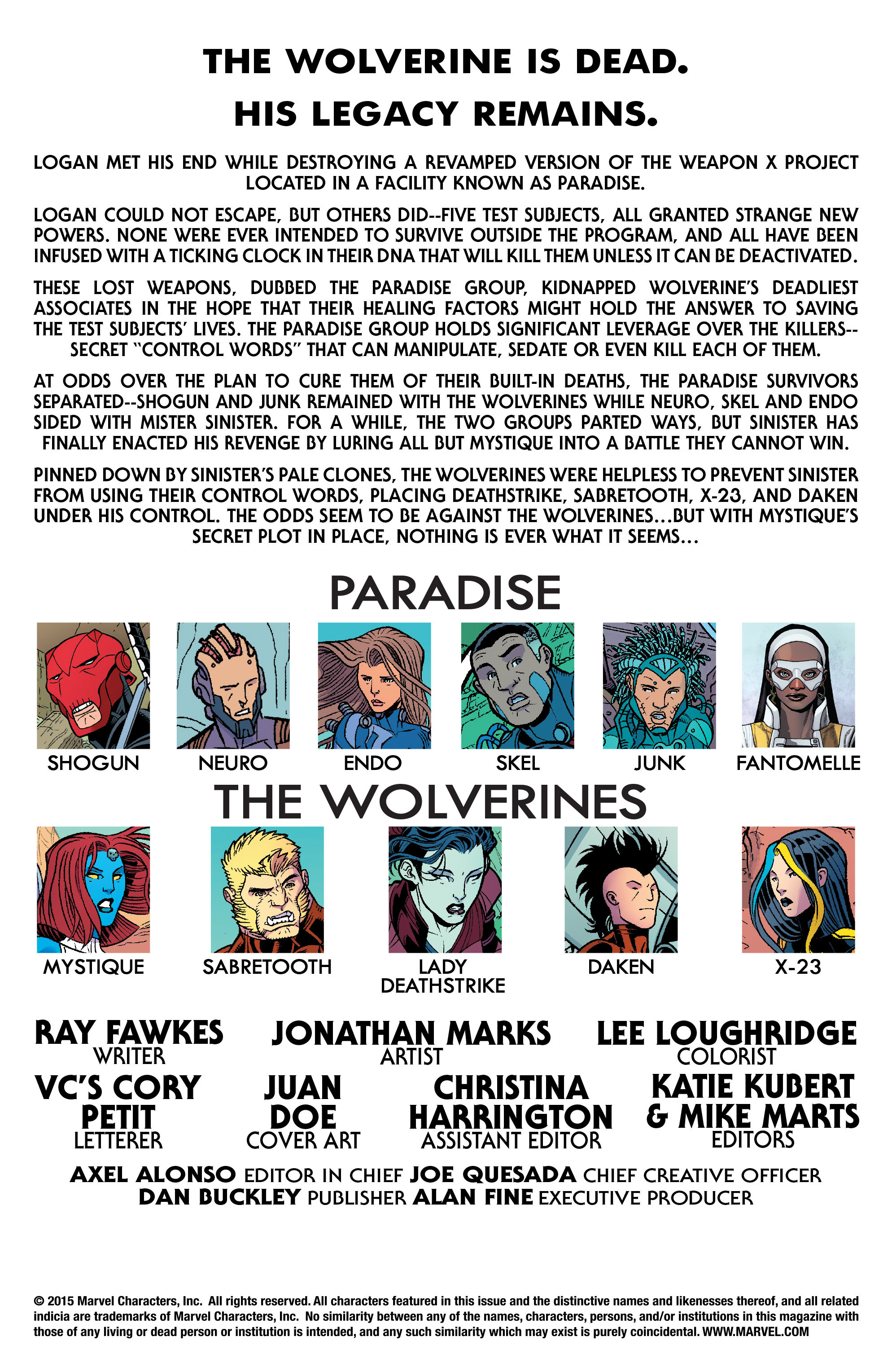 Wolverines Issue #18 - Page 2