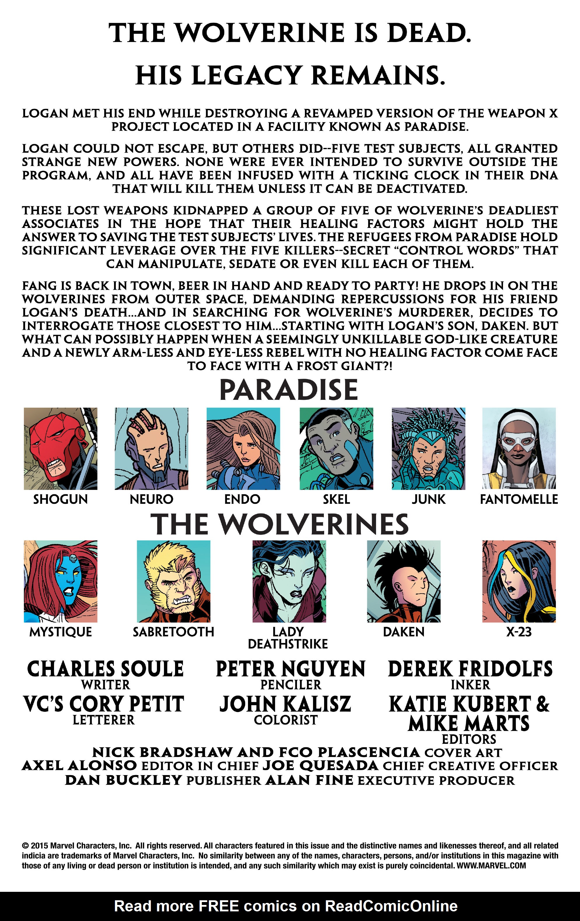 Wolverines Issue #9 - Page 2
