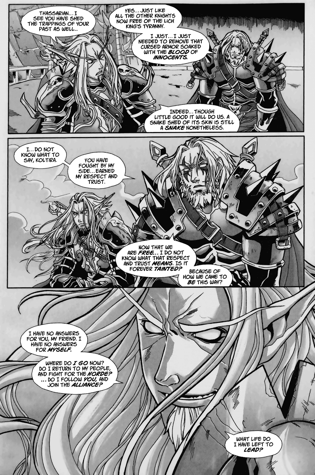 World of Warcraft: Death Knight TPB (Part 2) - Page 1