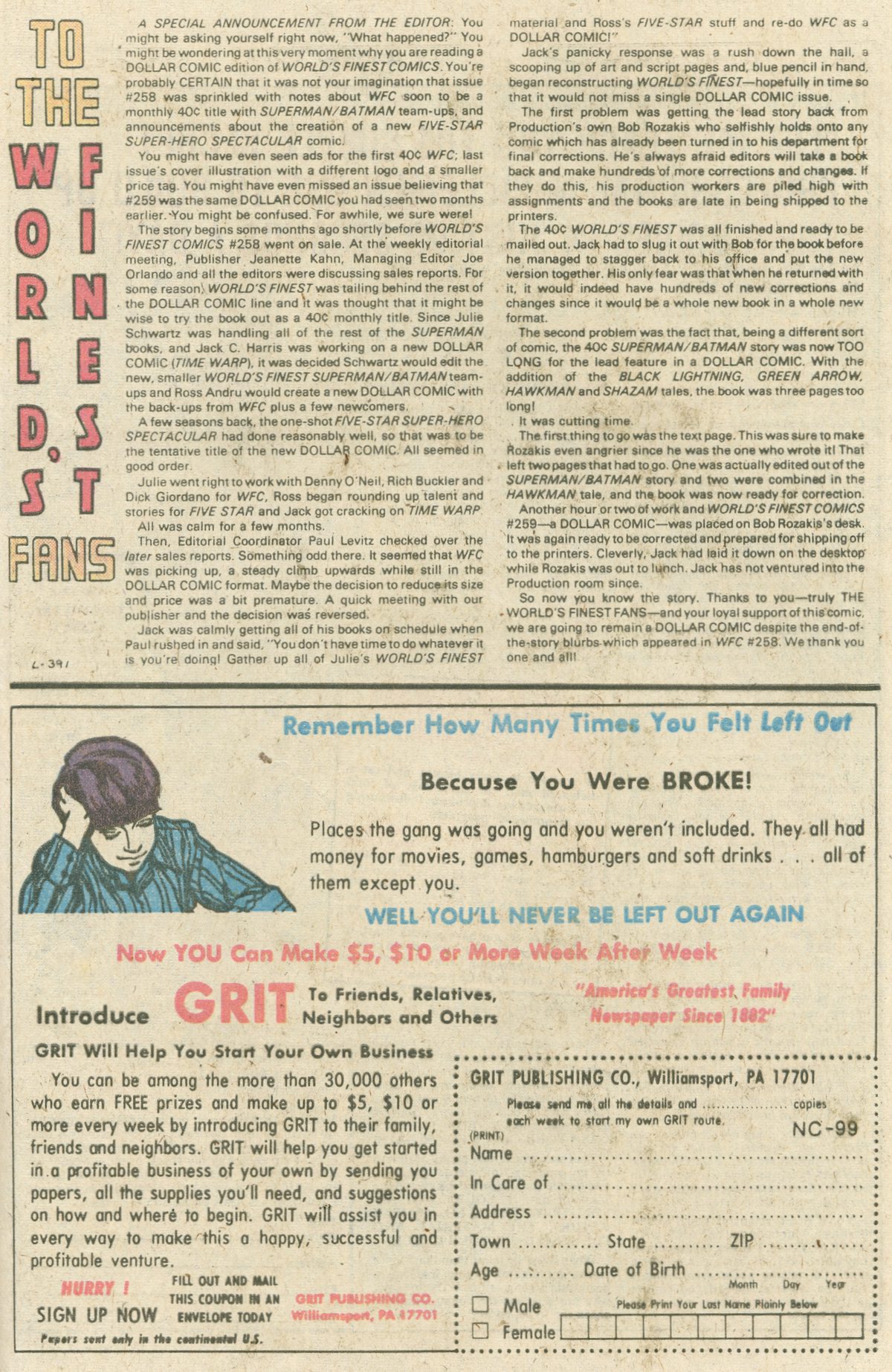 World's Finest Comics Issue #260 - Page 58
