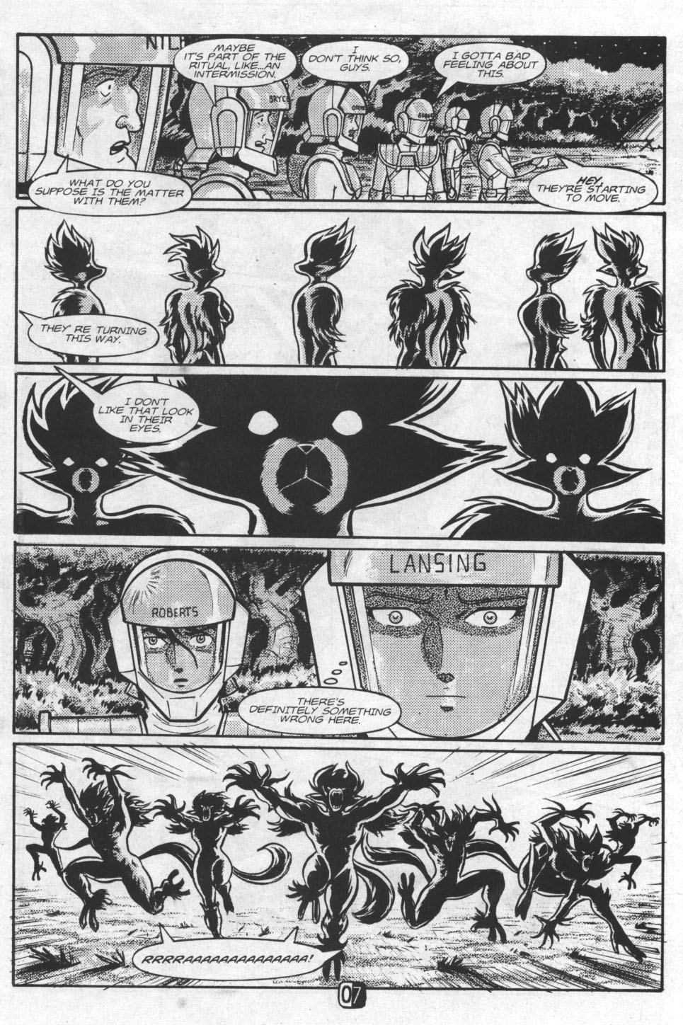 Worlds of Robotech: Feral World: Nightmare on Garuda Full - Page 9