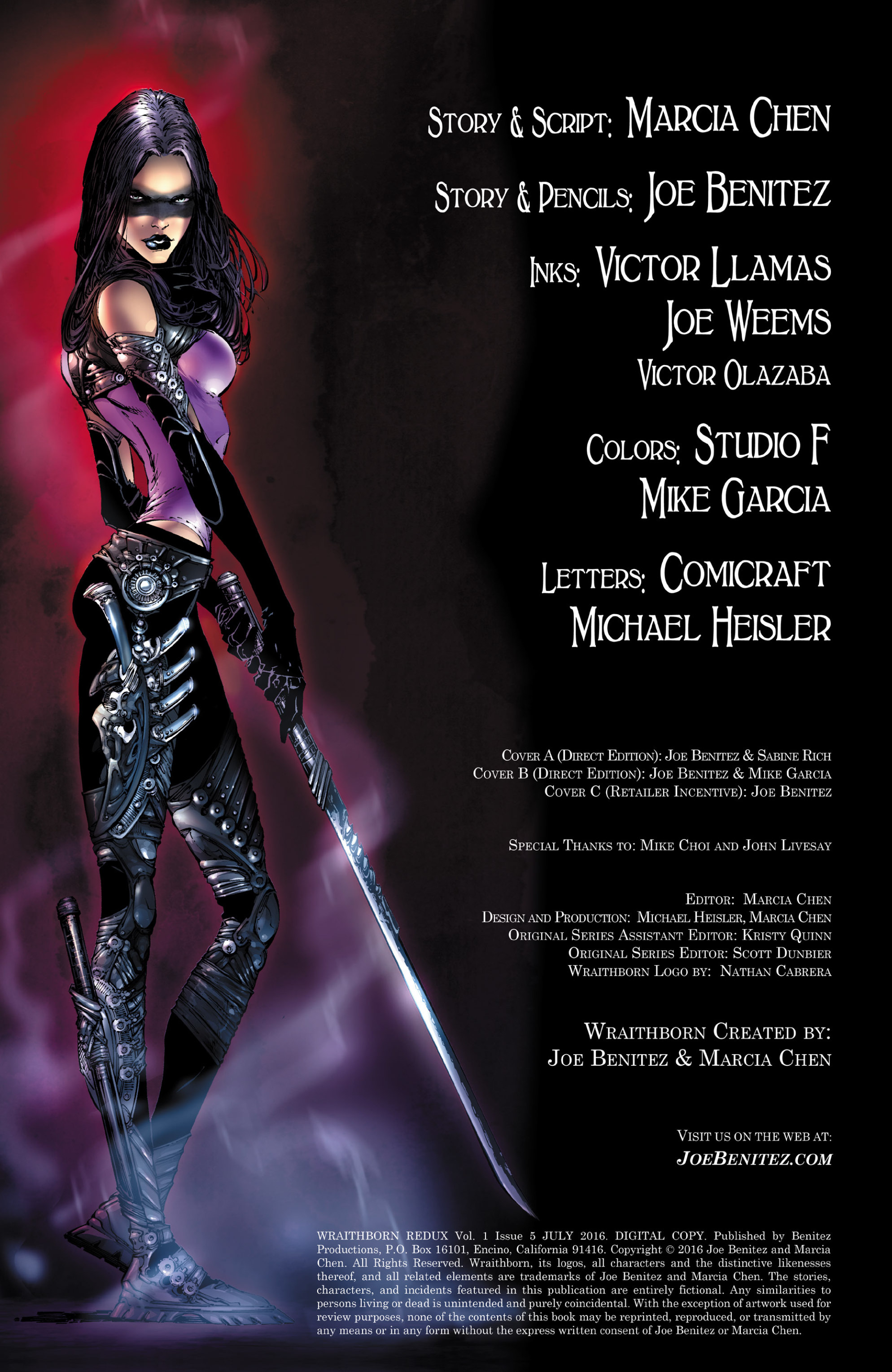Wraithborn Redux  Issue #5 - Page 3