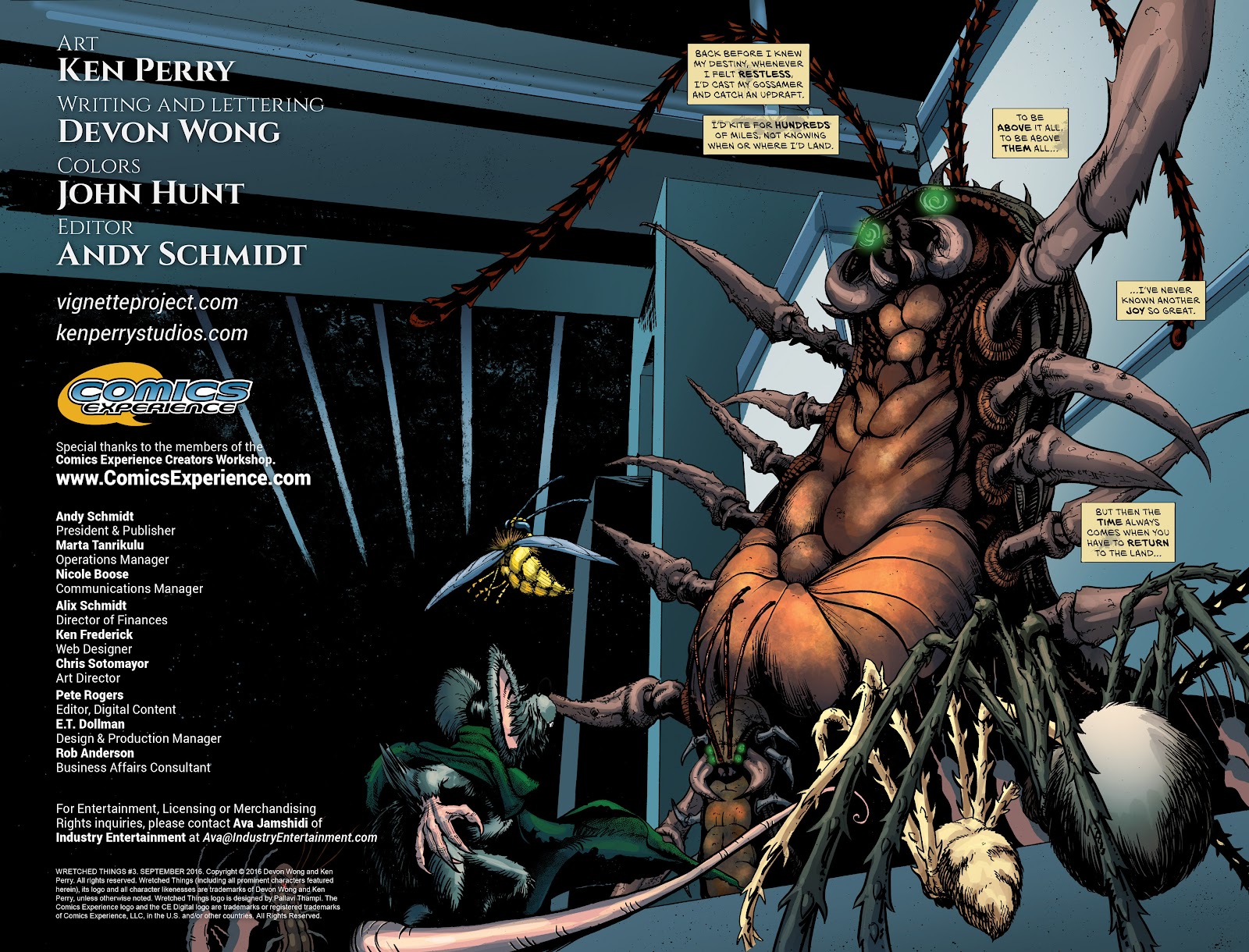 Wretched Things Issue #3 - Page 2