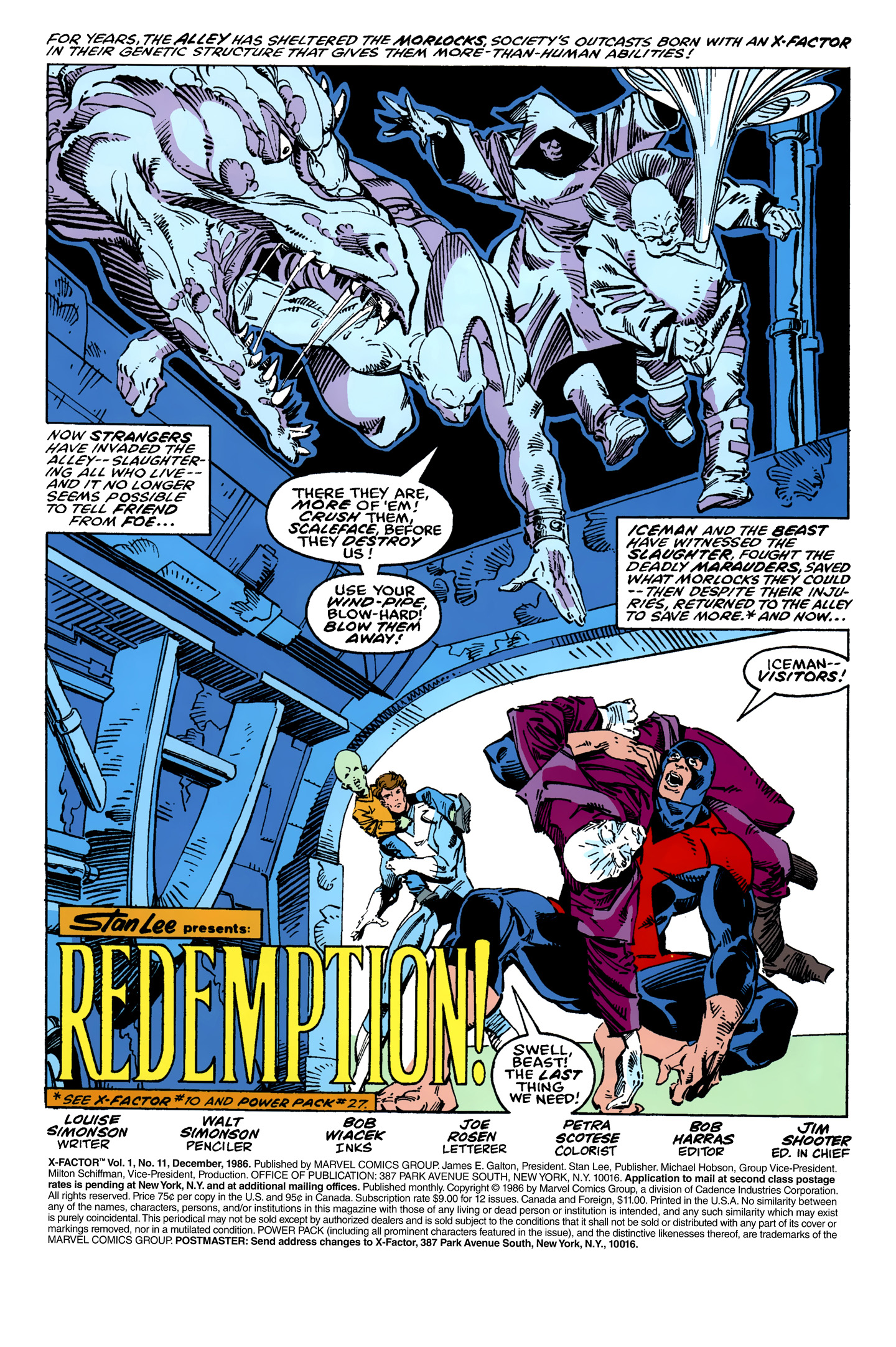 X-Factor (1986) Issue #11 - Page 2