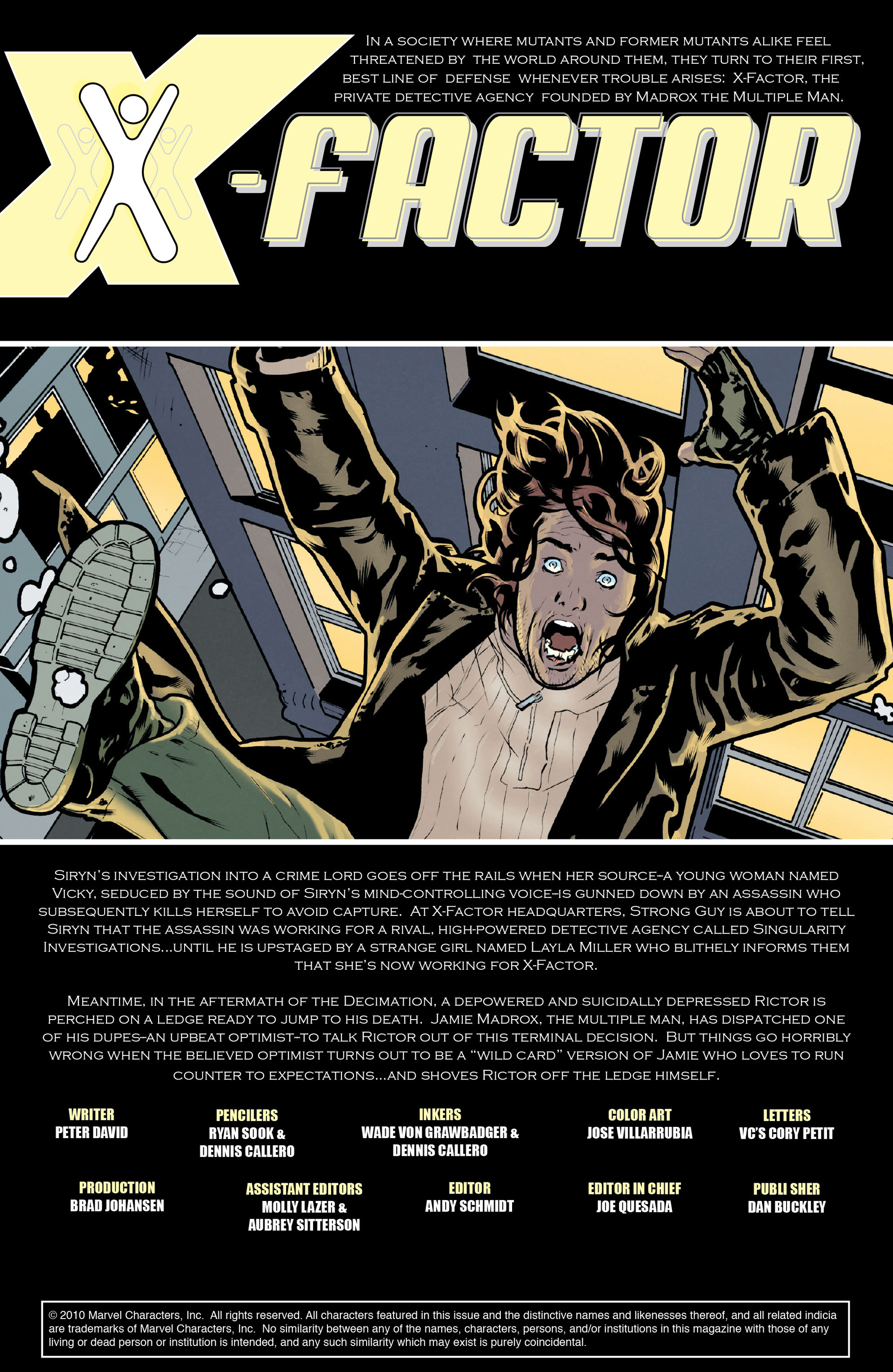 X-Factor (2006) Issue #2 - Page 2