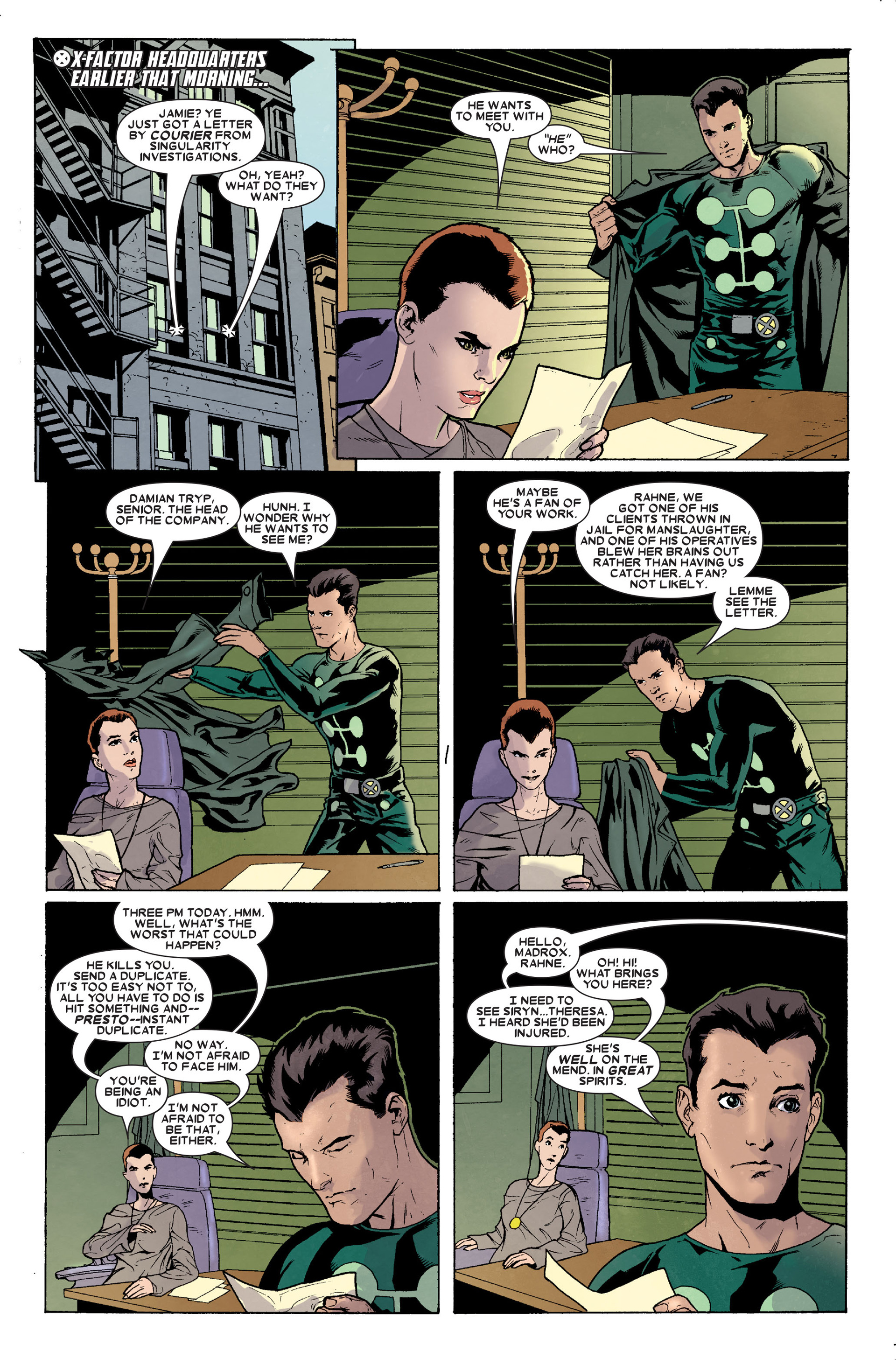 X-Factor (2006) Issue #7 - Page 4