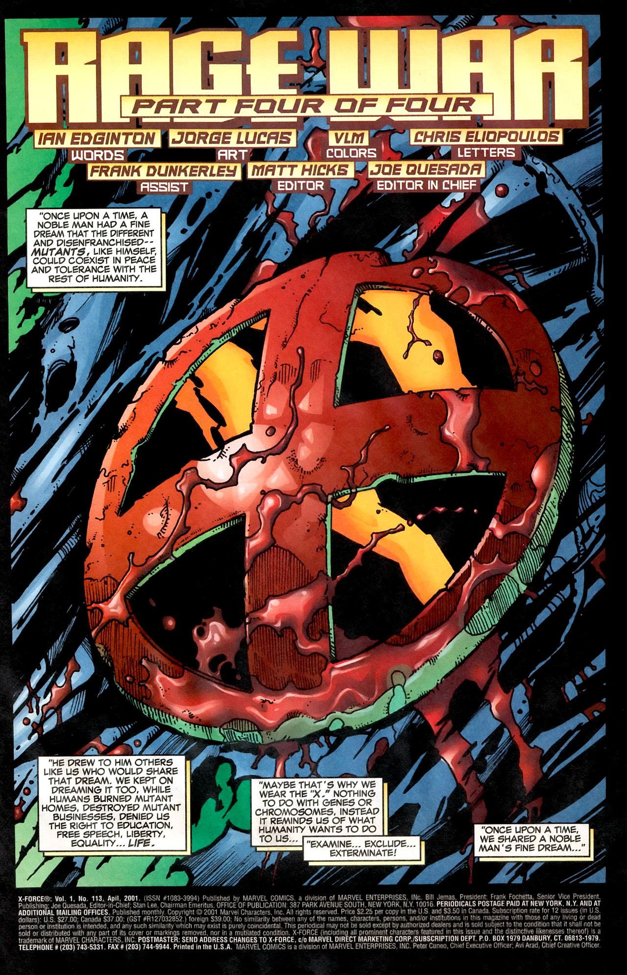 X-Force (1991) Issue #113 - Page 3