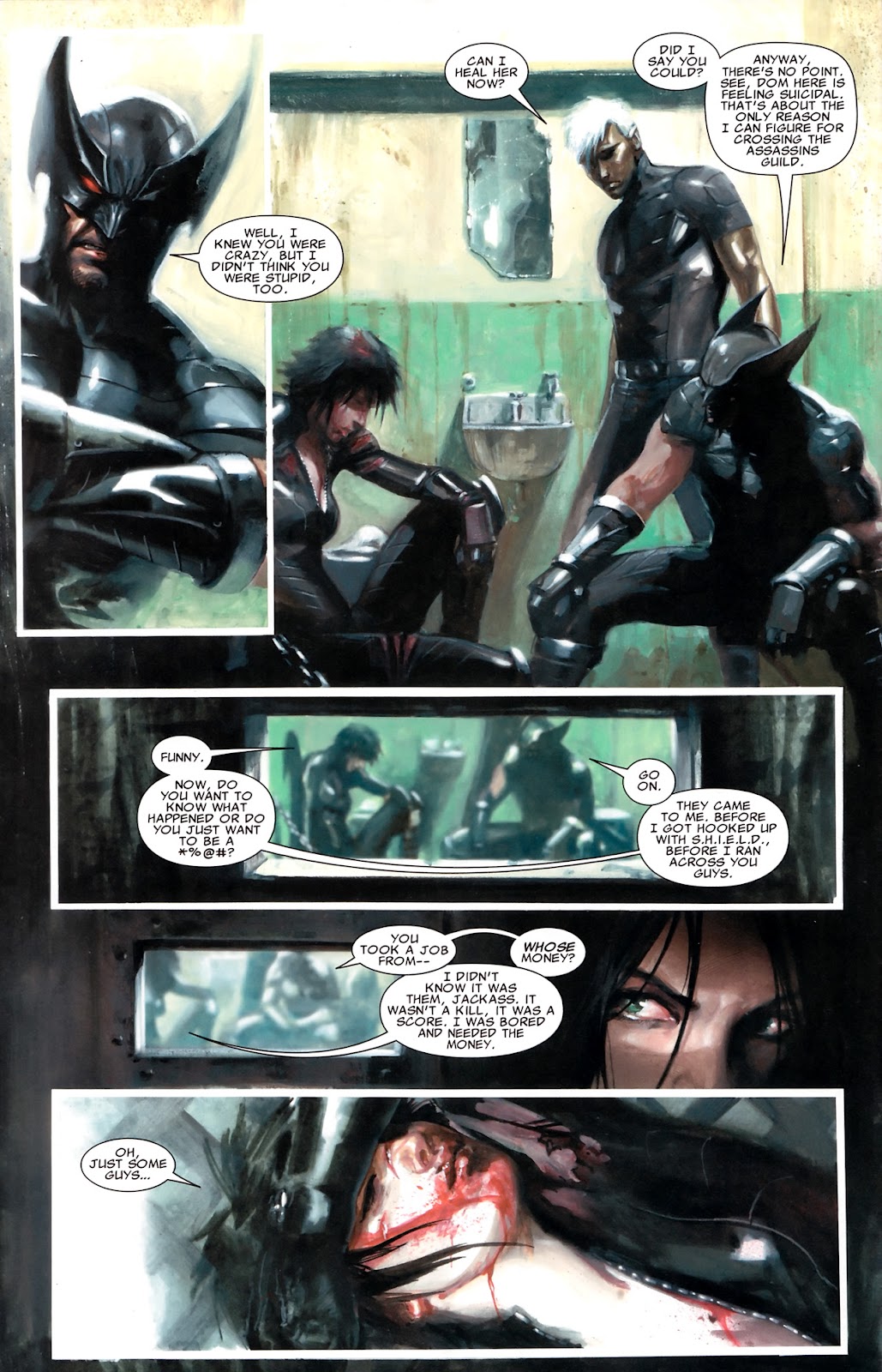 X-Force: Sex and Violence  Issue #1 - Page 9