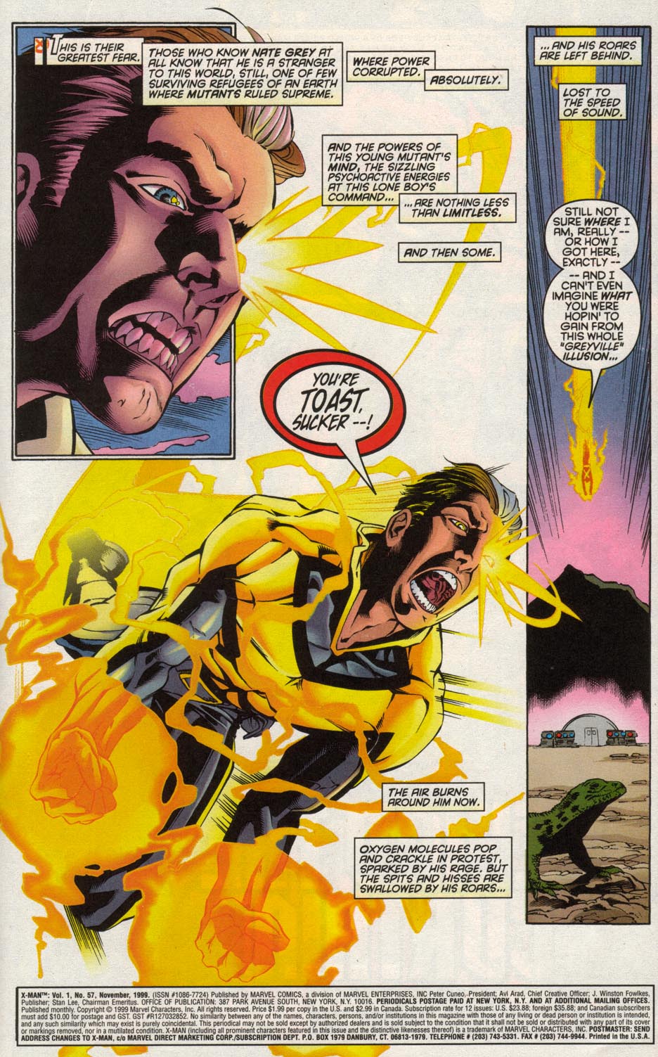 X-Man Issue #57 - Page 2