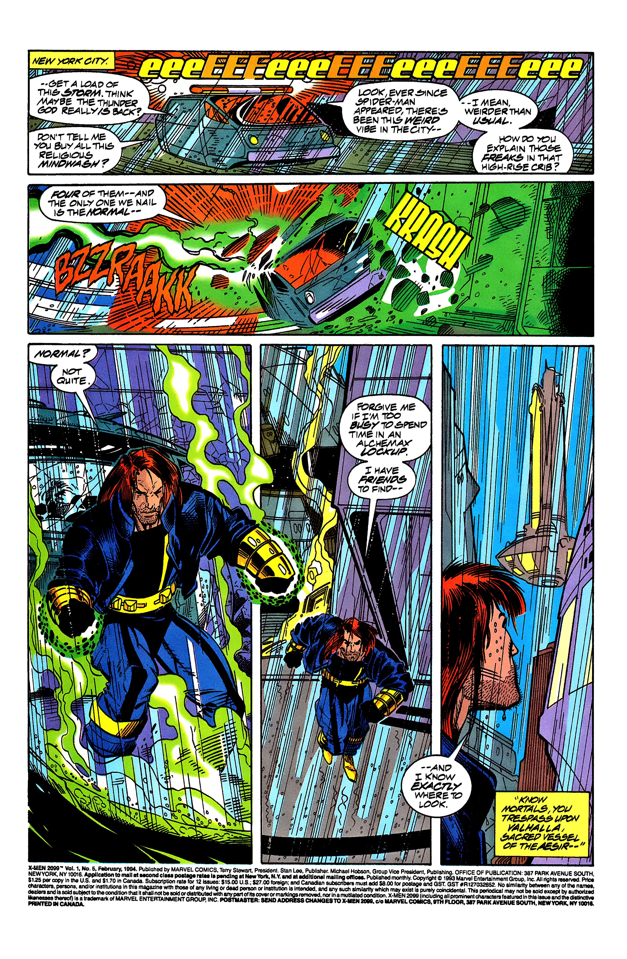 X-Men 2099 Issue #5 - Page 3