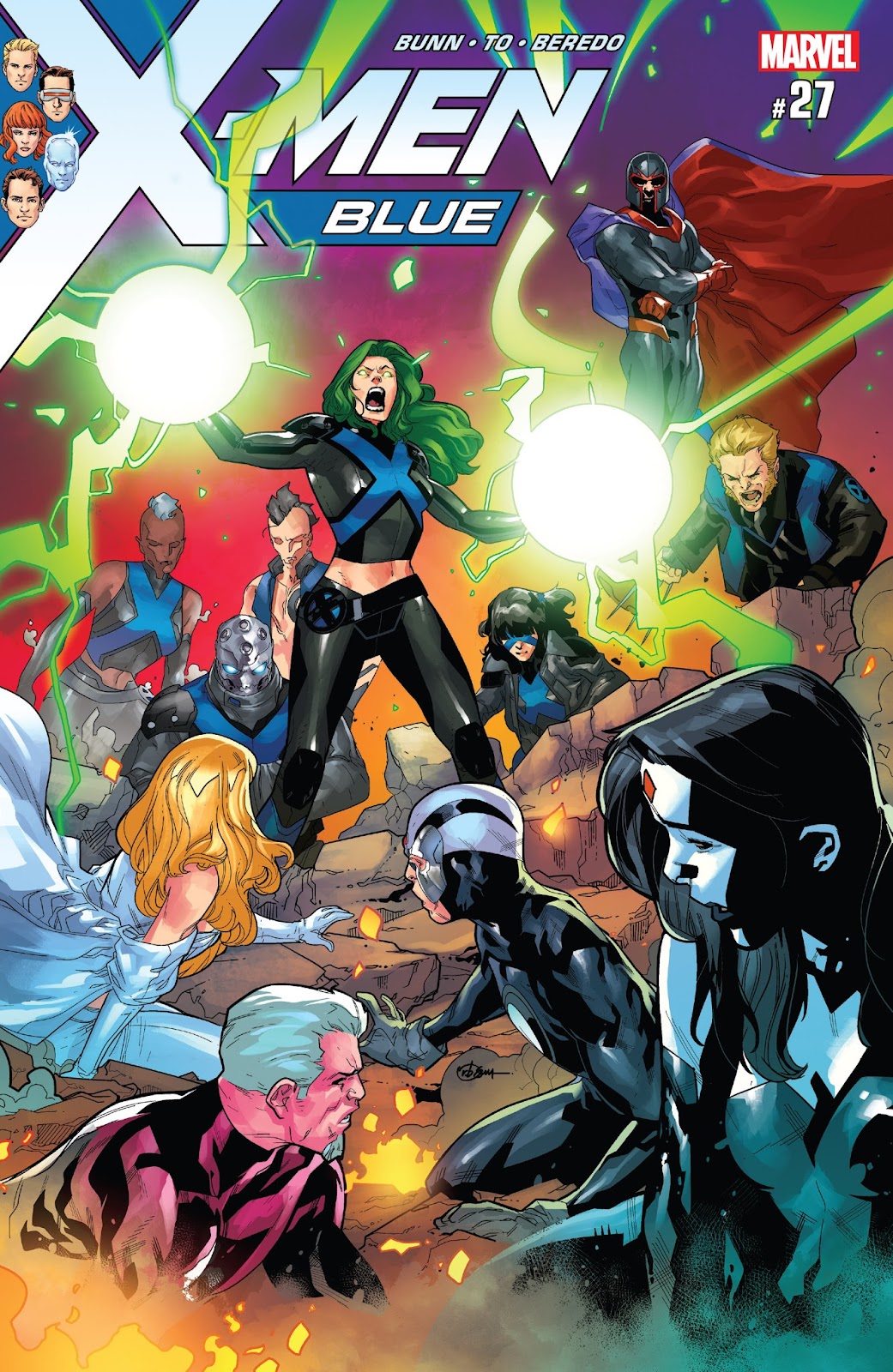X-Men: Blue Issue #27 - Page 1