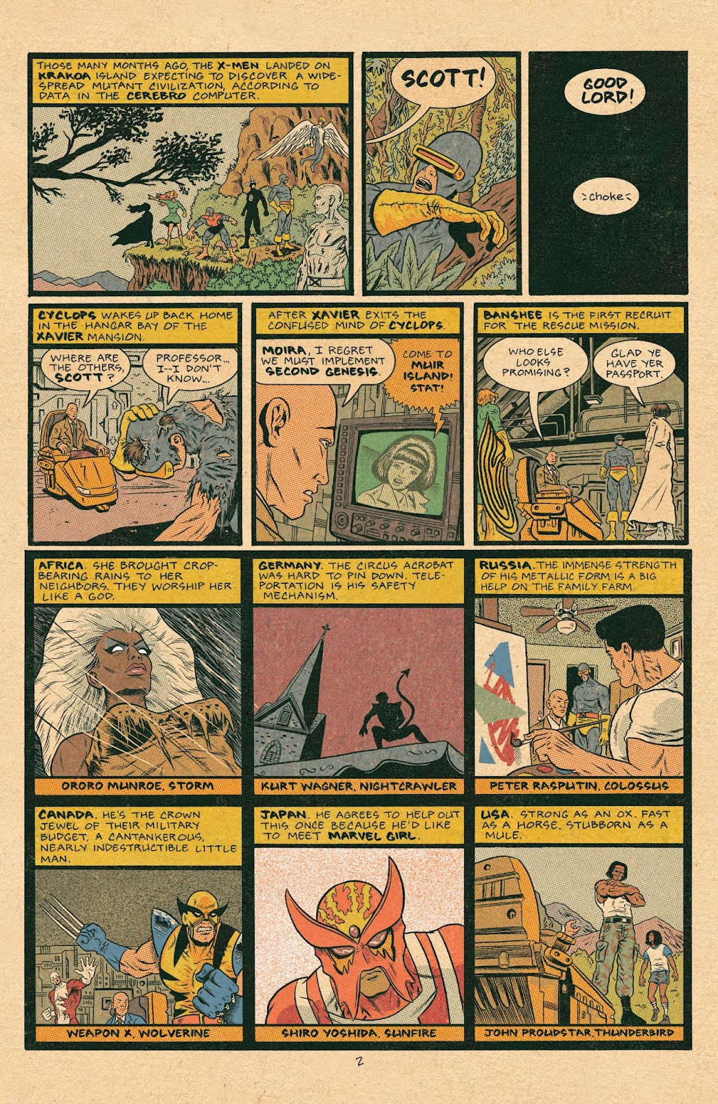 X-Men: Grand Design - Second Genesis Issue #1 - Page 4