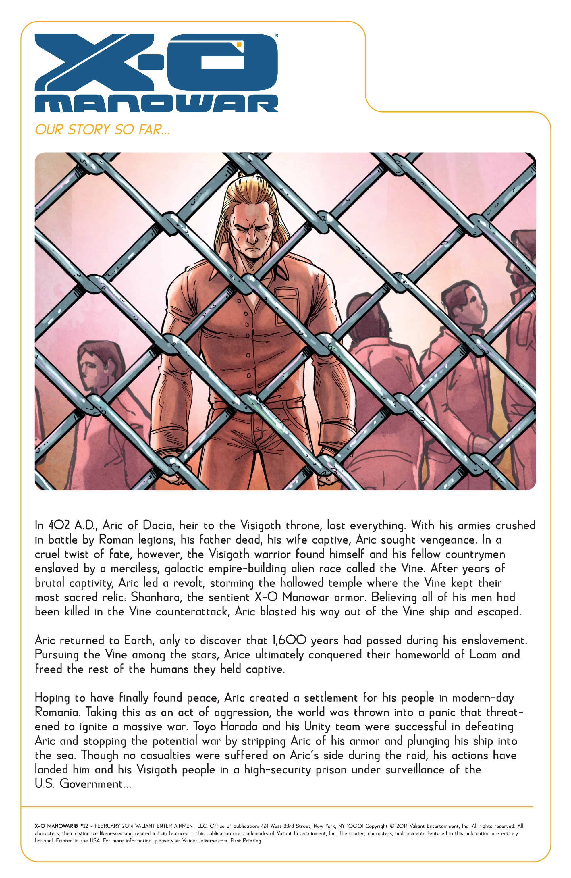 X-O Manowar (2012) Issue #22 - Page 2