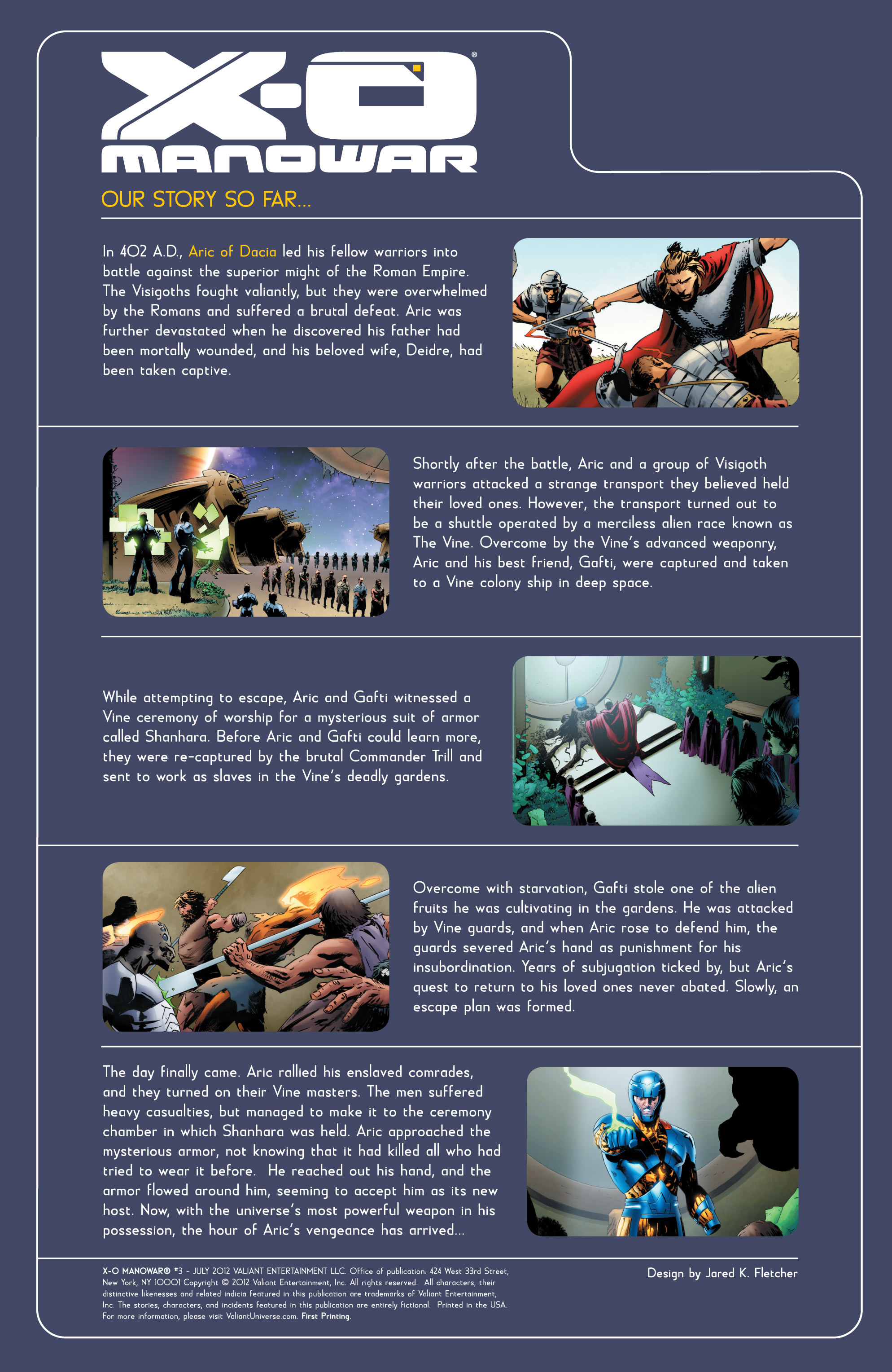 X-O Manowar (2012) Issue #3 - Page 2