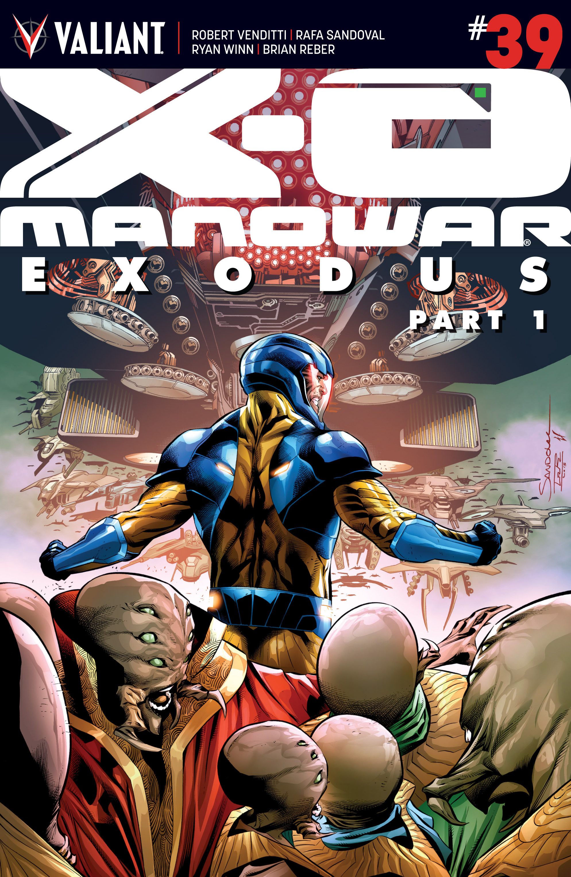 X-O Manowar (2012) Issue #39 - Page 1