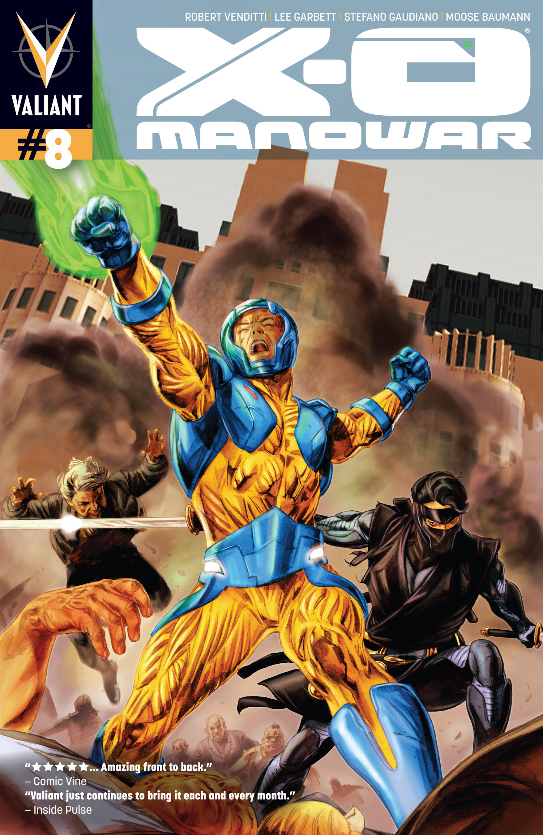 X-O Manowar (2012) Issue #8 - Page 1