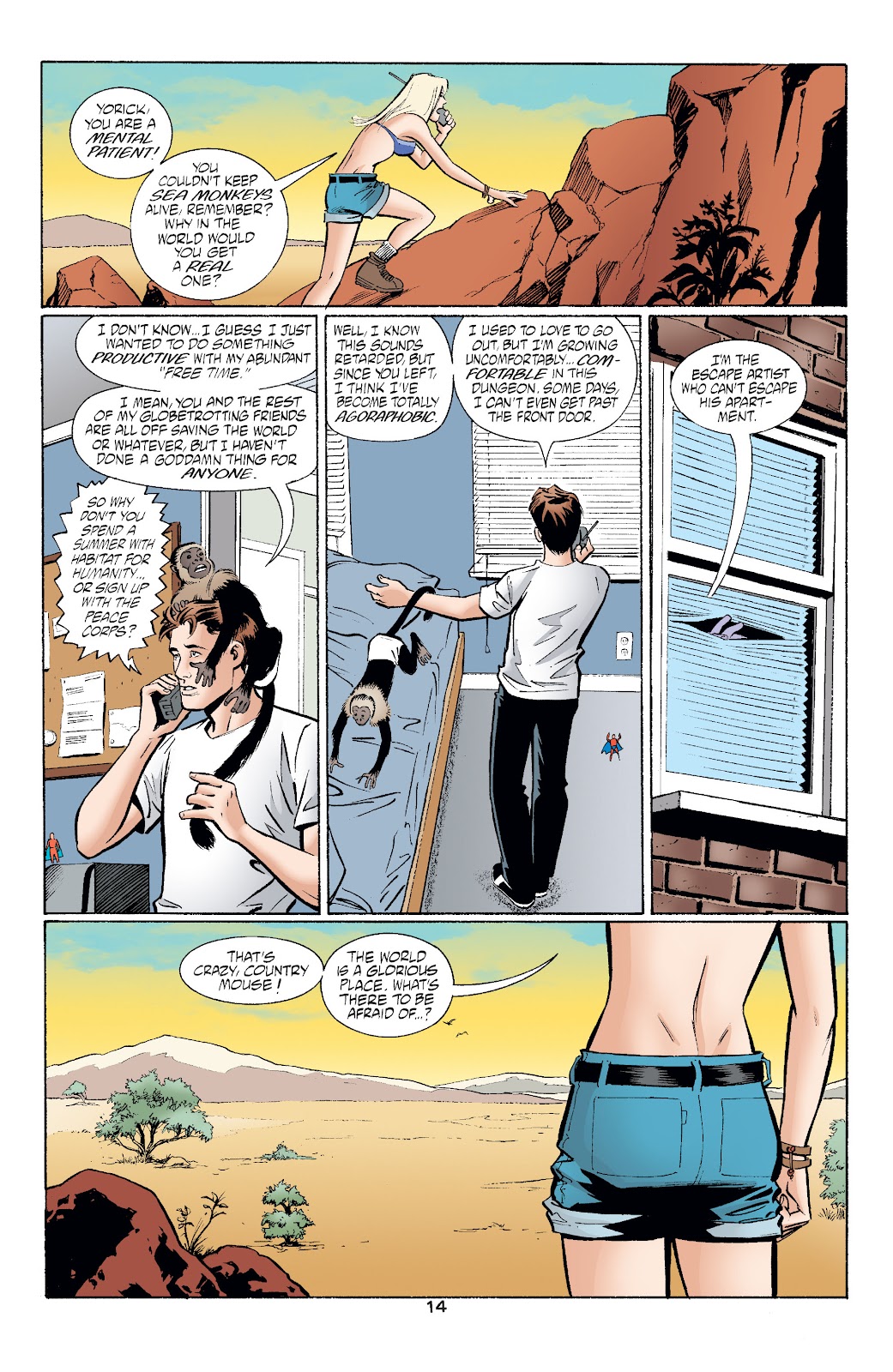 Y: The Last Man (2002) Issue #1 - Page 15