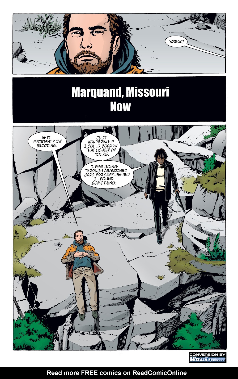 Y: The Last Man (2002) Issue #11 - Page 2