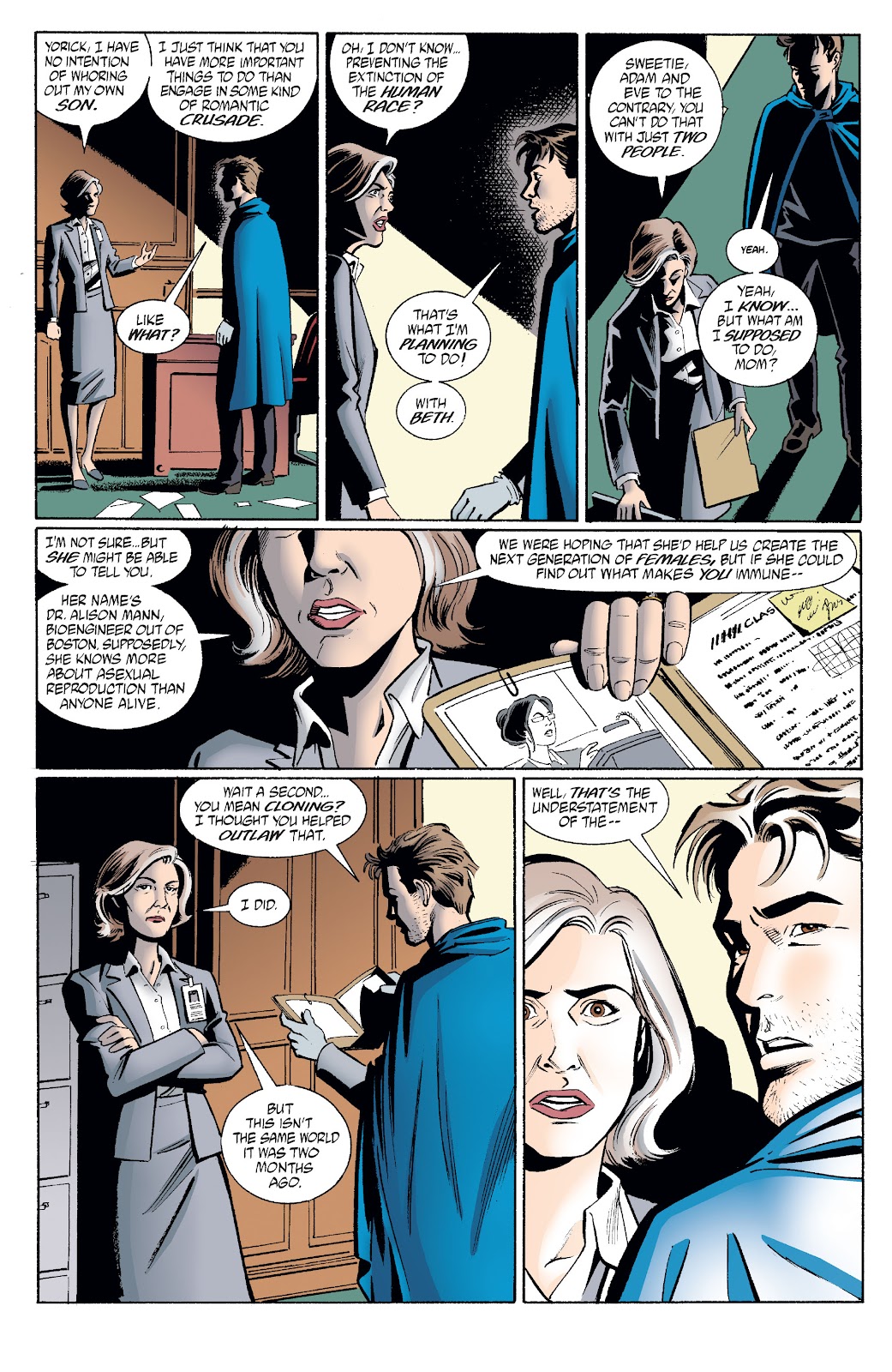 Y: The Last Man (2002) Issue #2 - Page 22