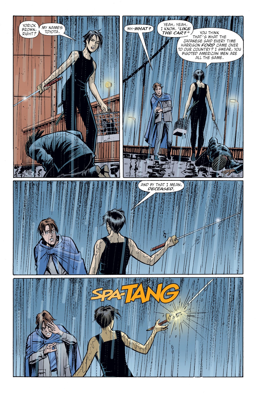 Y: The Last Man (2002) Issue #31 - Page 12