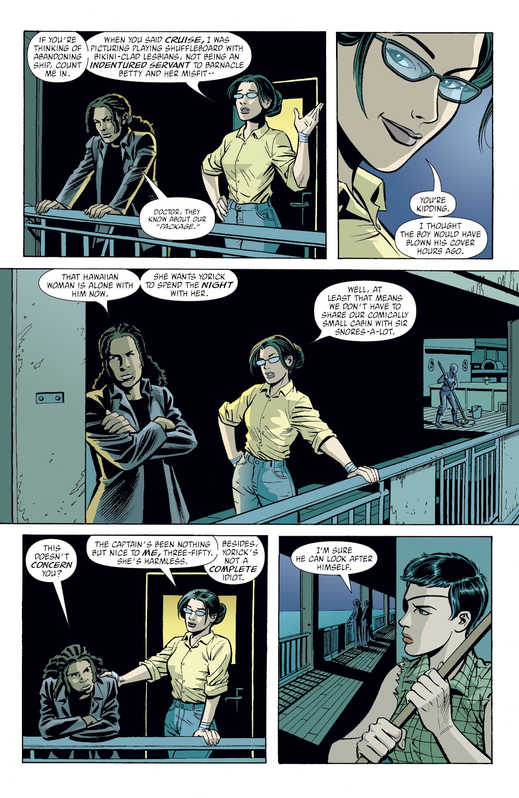 Y: The Last Man (2002) Issue #32 - Page 12