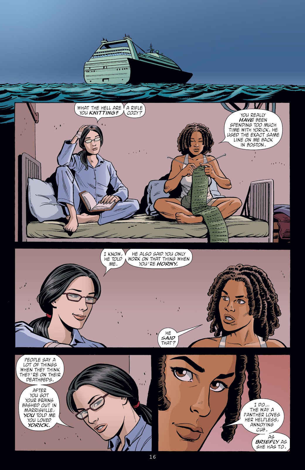 Y: The Last Man (2002) Issue #32 - Page 17