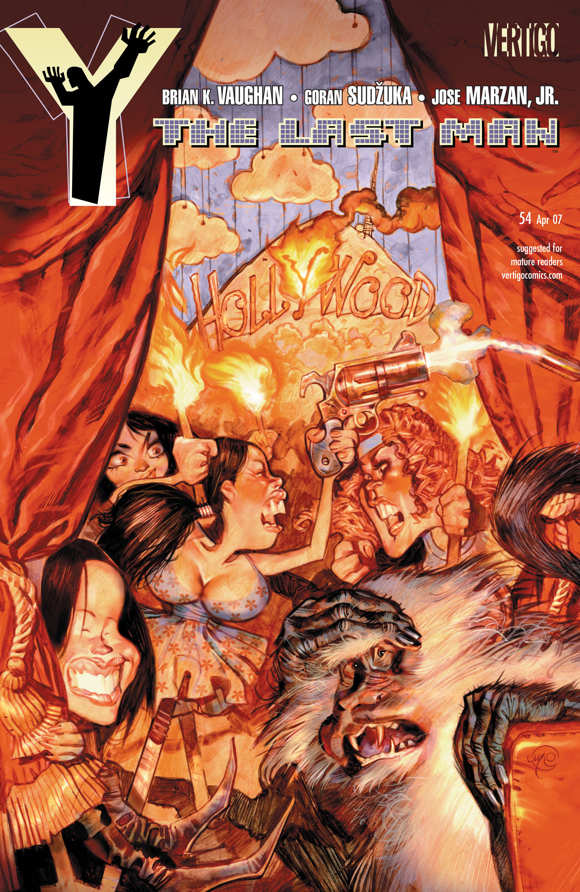 Y: The Last Man (2002) Issue #54 - Page 1