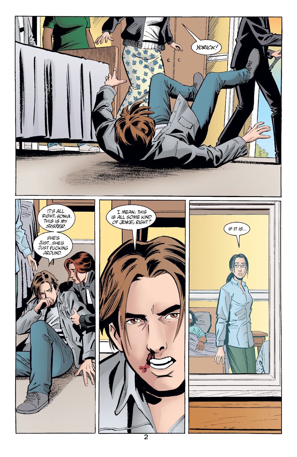 Y: The Last Man (2002) Issue #9 - Page 3