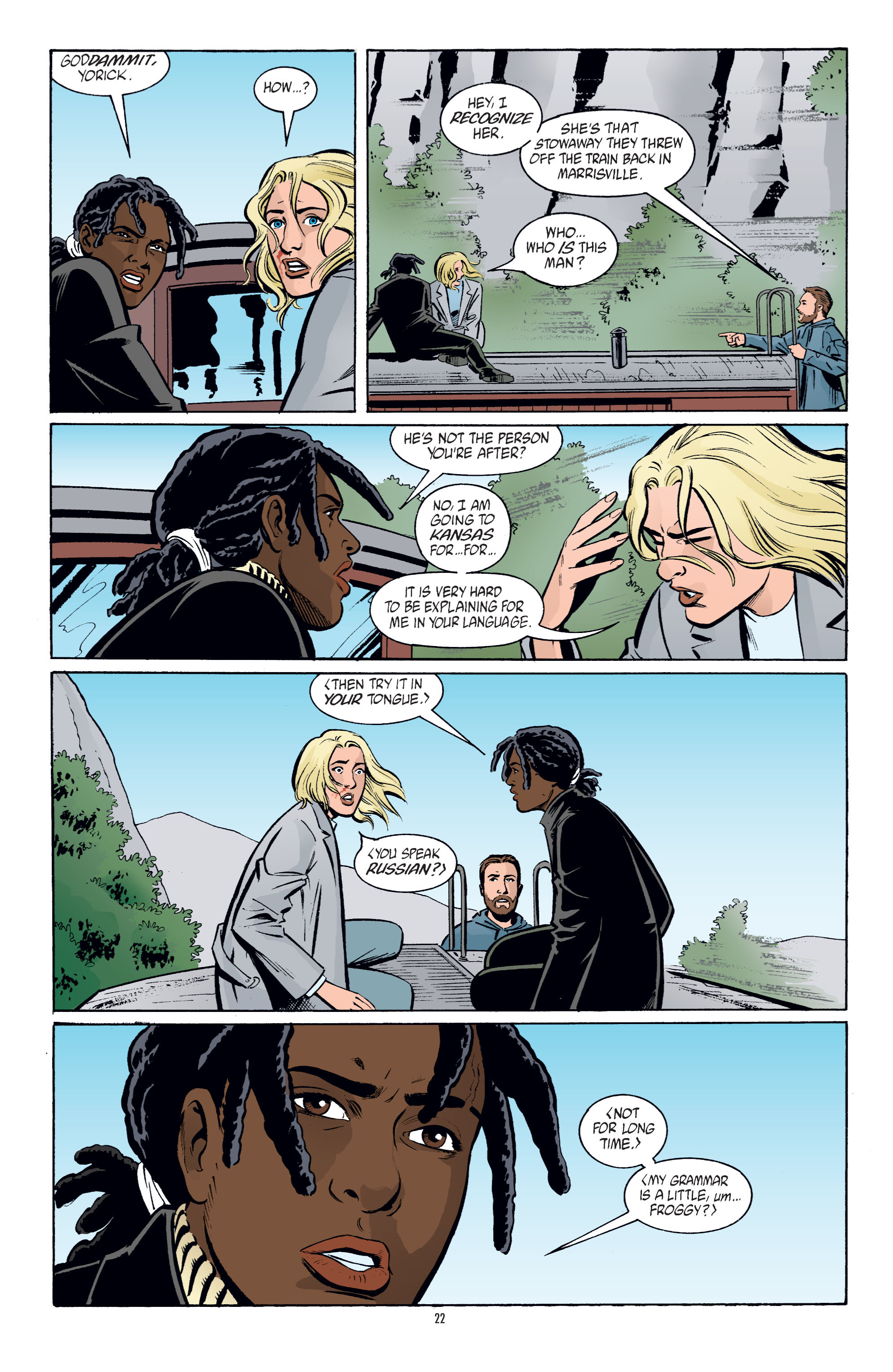 Y: The Last Man (2002) _TPB_3 - Page 22