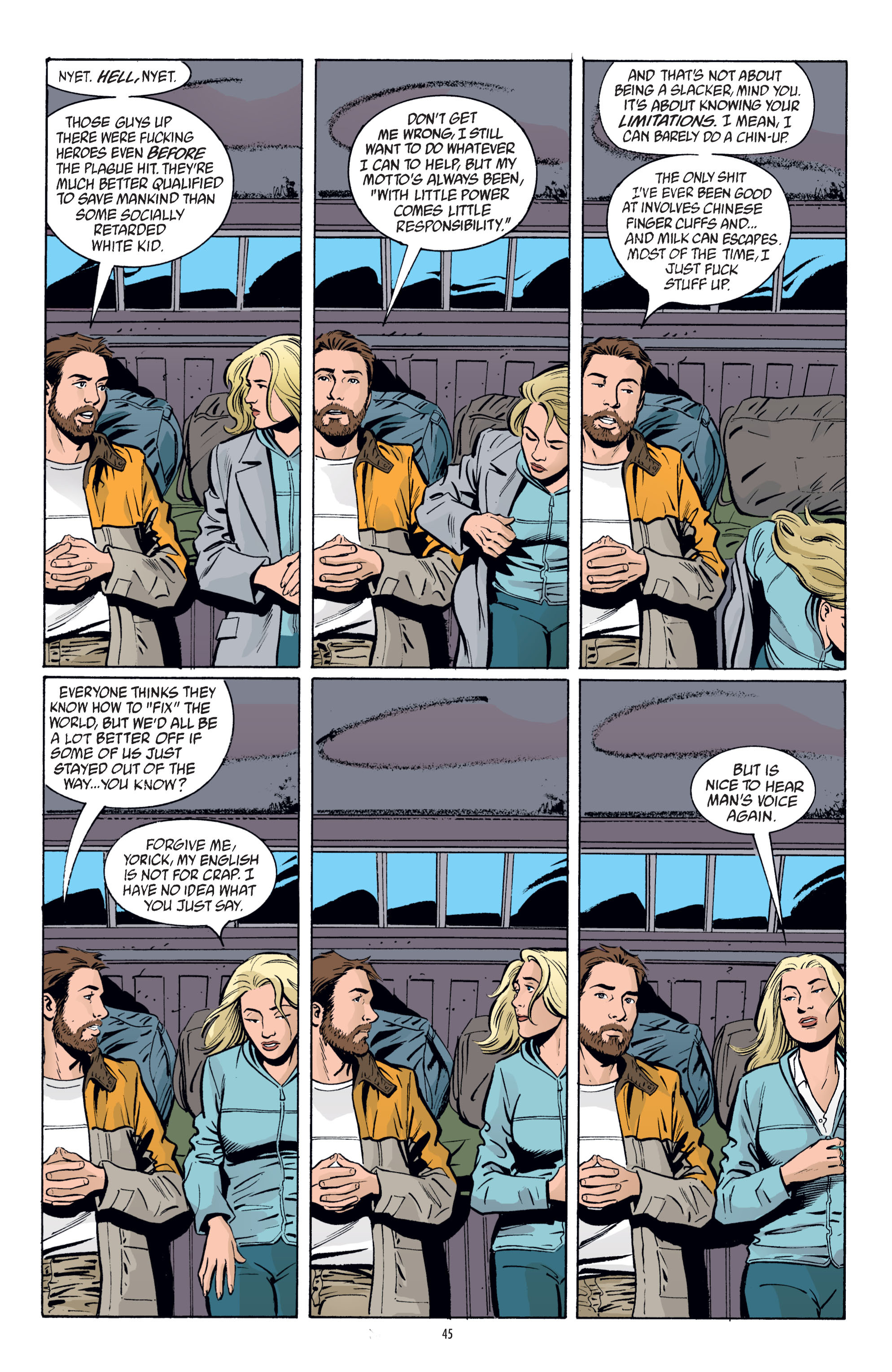 Y: The Last Man (2002) _TPB_3 - Page 45