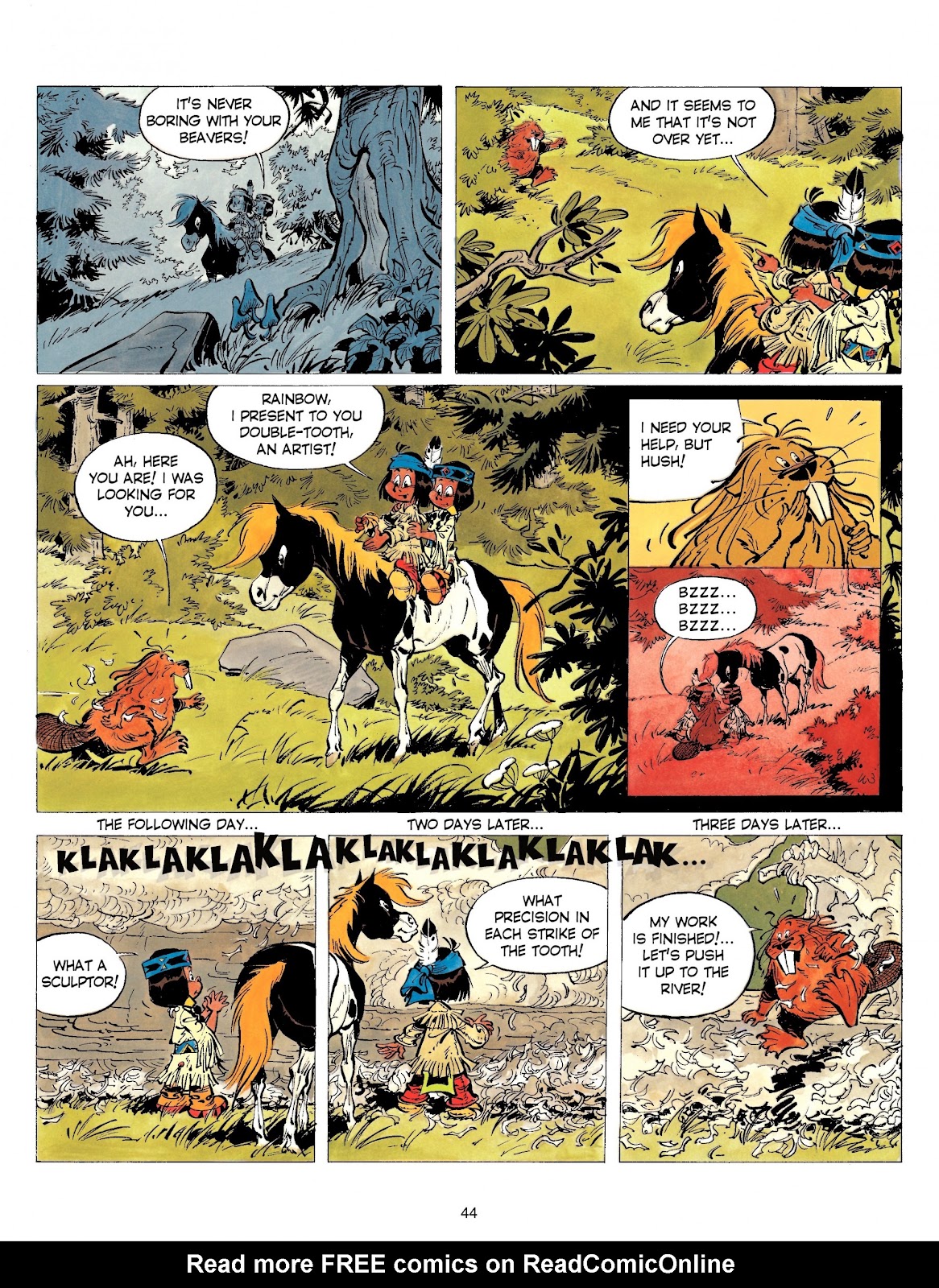 Yakari Issue #3 - Page 44