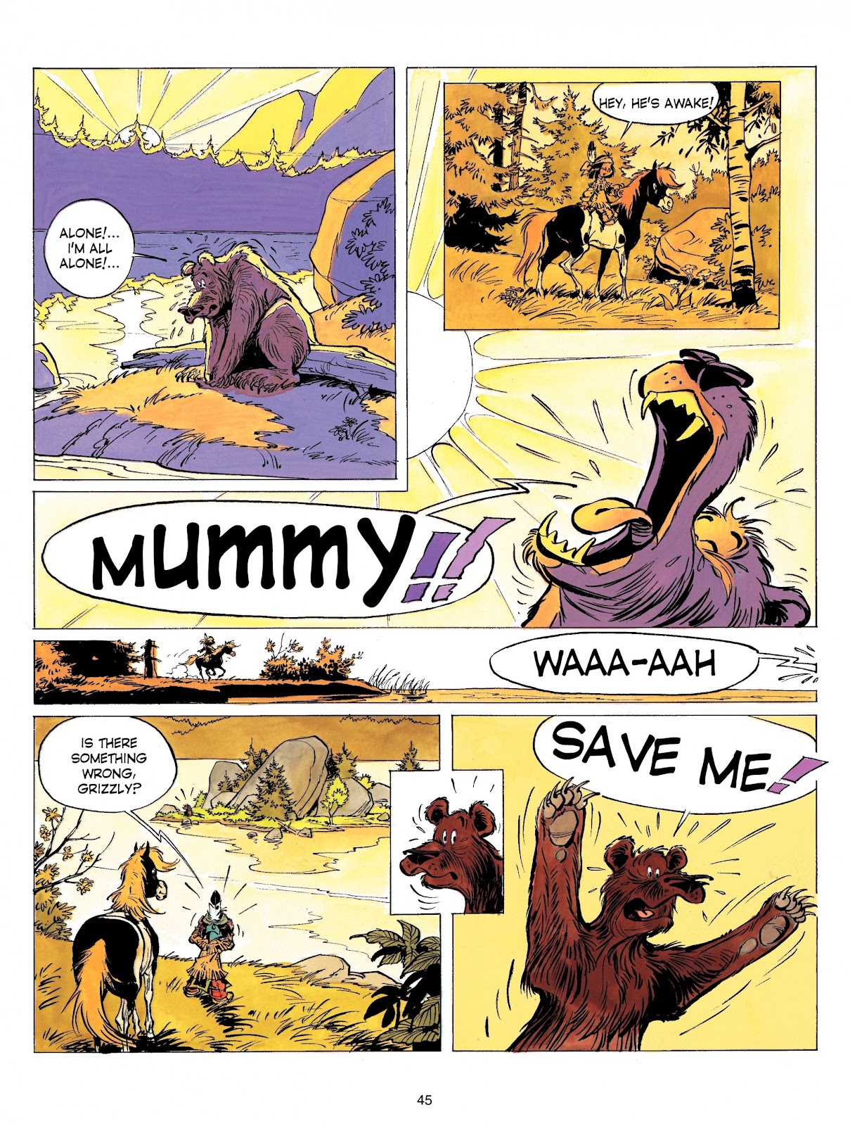 Yakari Issue #4 - Page 45