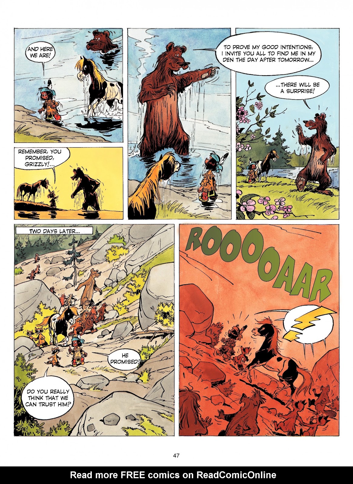 Yakari Issue #4 - Page 47
