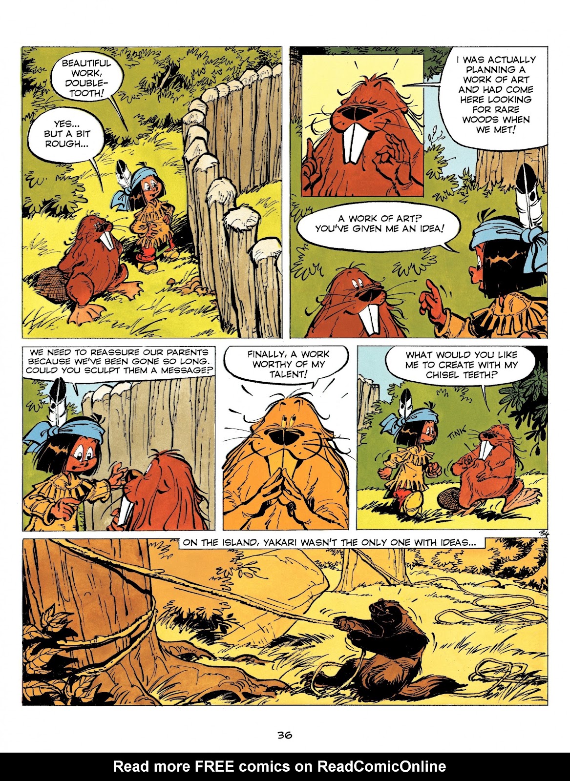 Yakari Issue #7 - Page 36