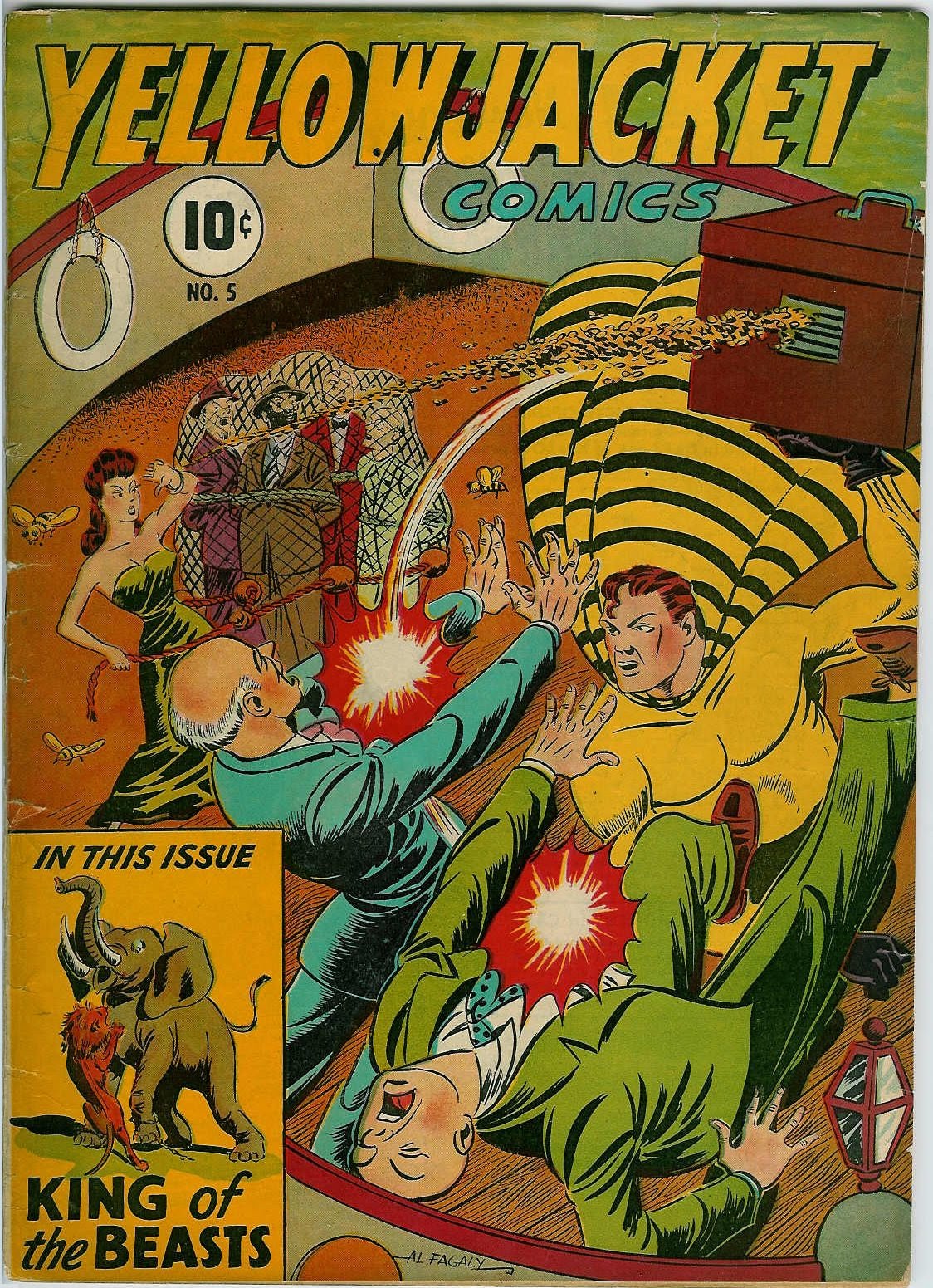 Yellowjacket Comics Issue #5 - Page 1