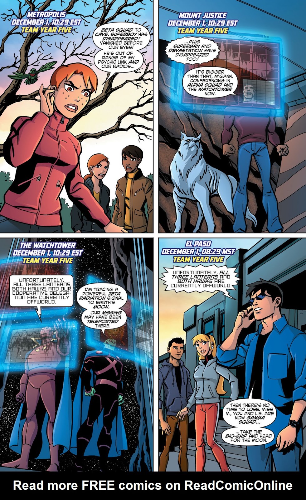 Young Justice (2011) Issue #21 - Page 2